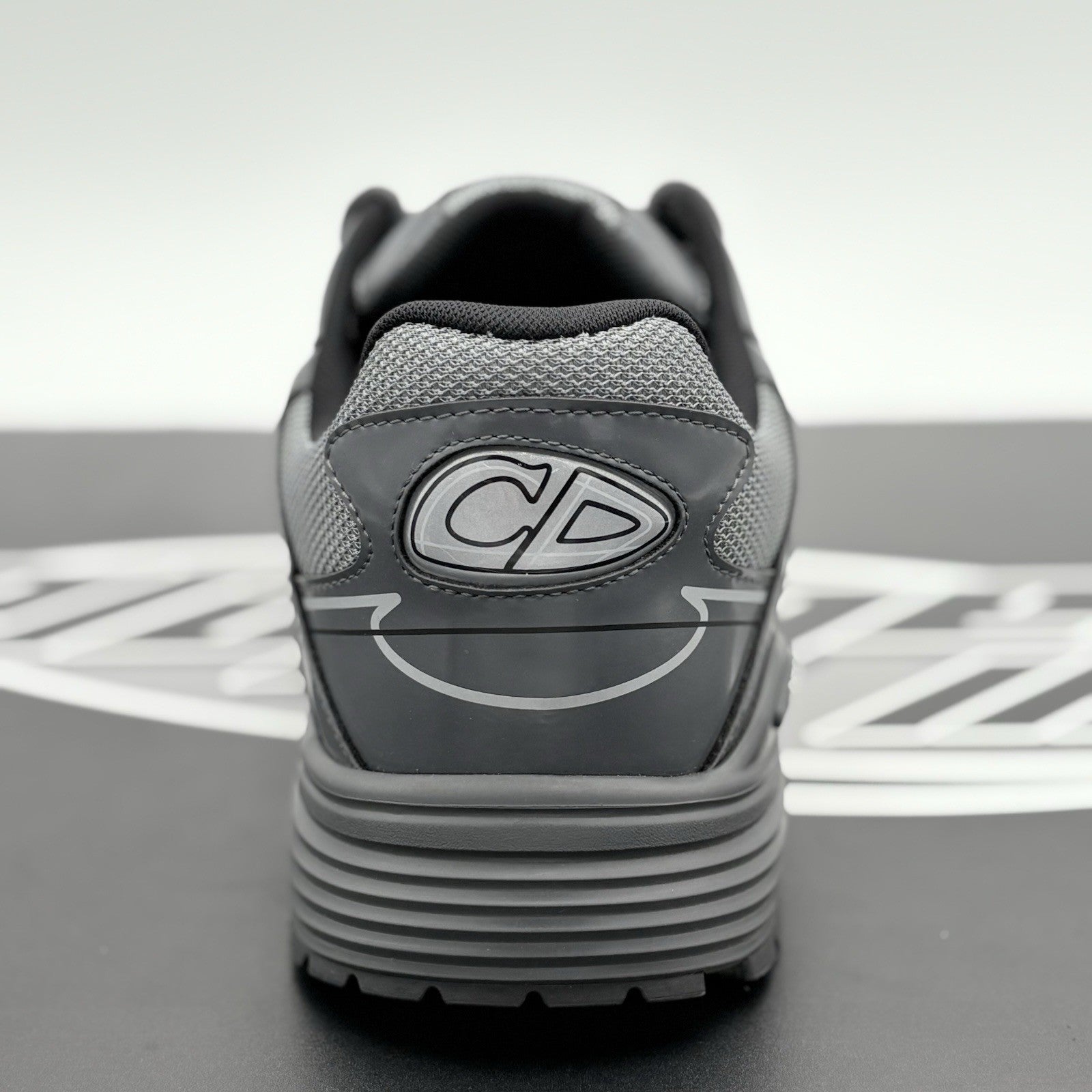 Size 45 (12 US) Dior B30 Reflective Sneaker ' Black Gray ' | ONLY WORN 1-3x