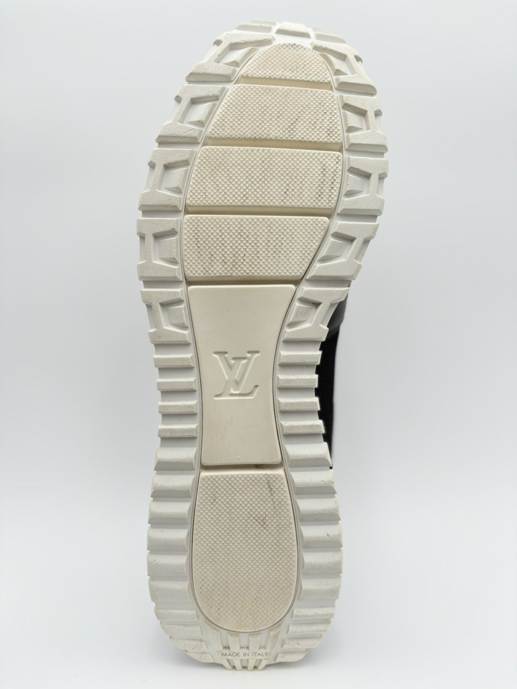 Size 9.5 LV (10.5-11 US) Louis Vuitton Run Away ' Black White ' | GOOD CONDITION