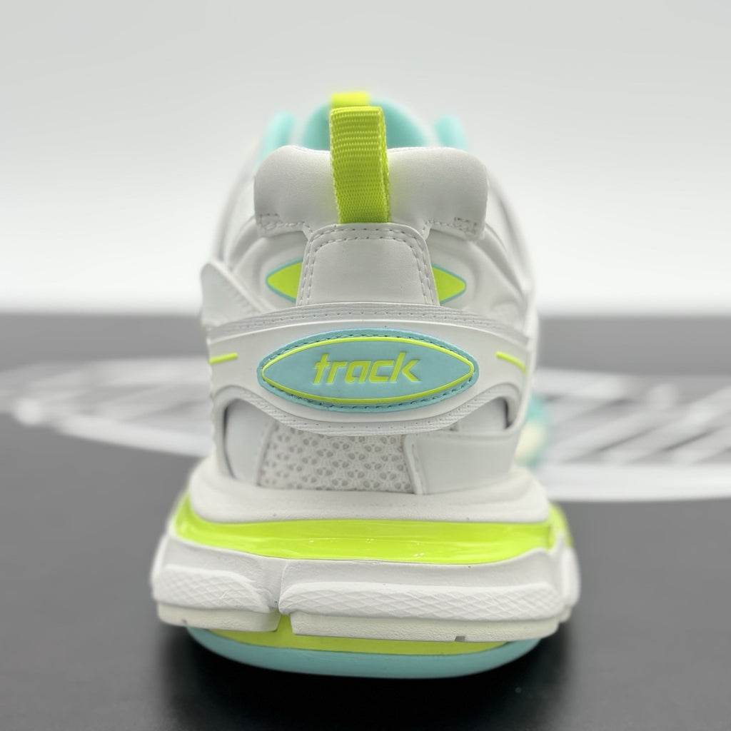 Size 44 (11 US) - Balenciaga Track ' White Yellow Blue ' | BRAND NEW!
