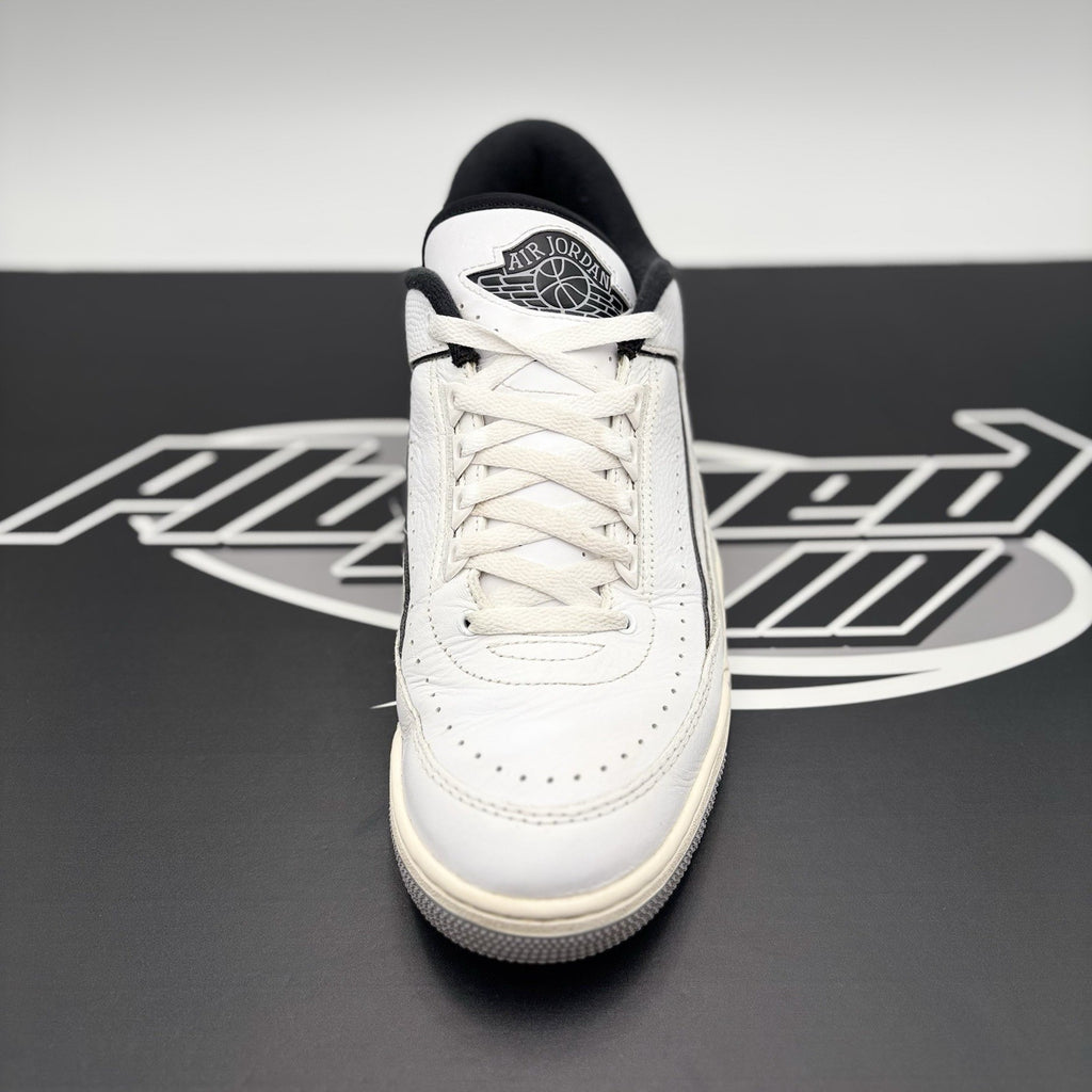 Size 11 - Air Jordan 2 Low ' White Black ' | GOOD CONDITION!