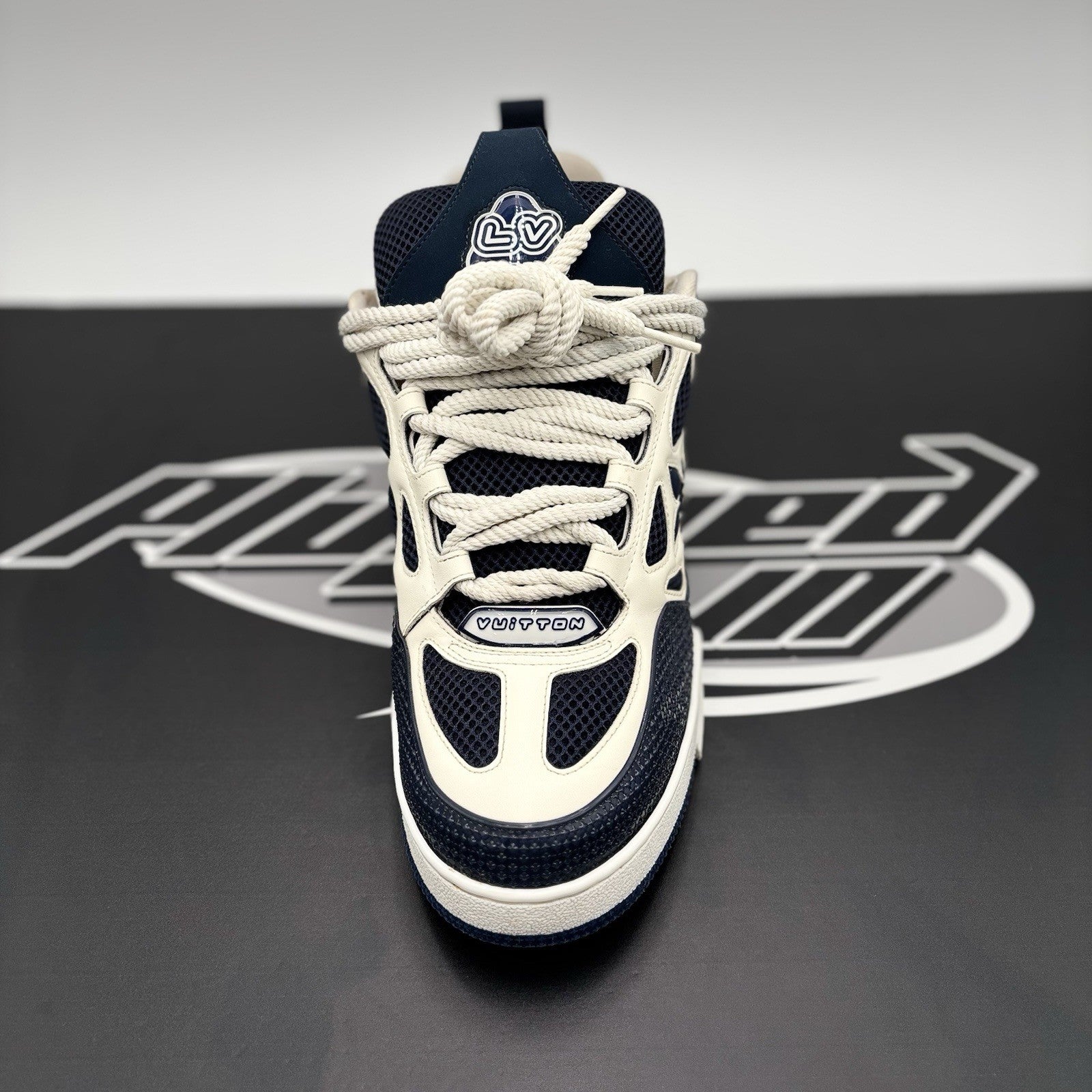 Size 10 LV (11-11.5 US) - Louis Vuitton Skate ' Marine ' | GOOD CONDITION