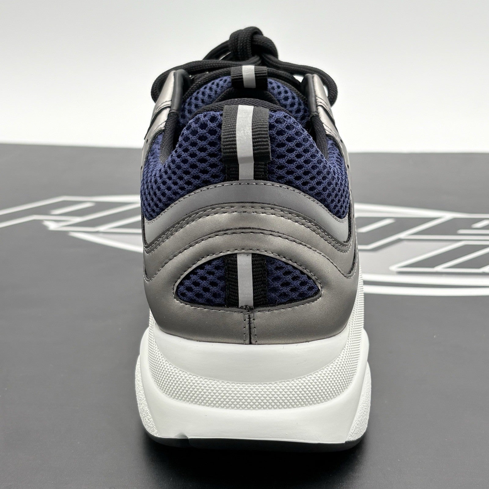 Size 43 (10 US) - Dior B22 Reflective Sneaker ' Silver Blue ' | NEW!