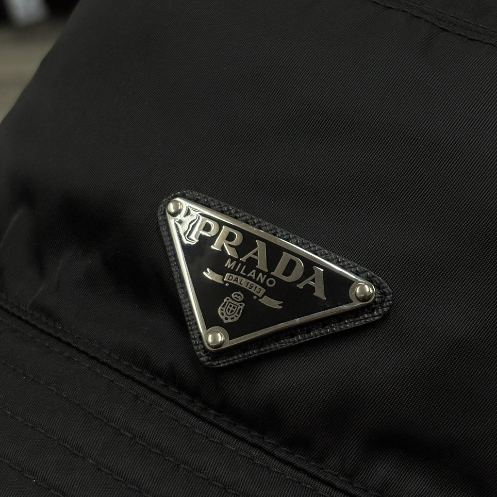 Prada Re-Nylon Bucket Hat ' Black ' | SUPER CLEAN!