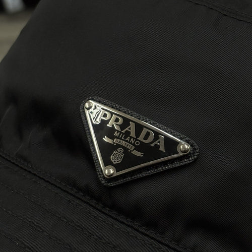 Prada Re-Nylon Bucket Hat ' Black ' | SUPER CLEAN!