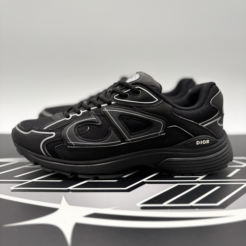 Size 41 (8 US) Dior B30 Reflective Sneaker ' Black ' | GOOD CONDITION!