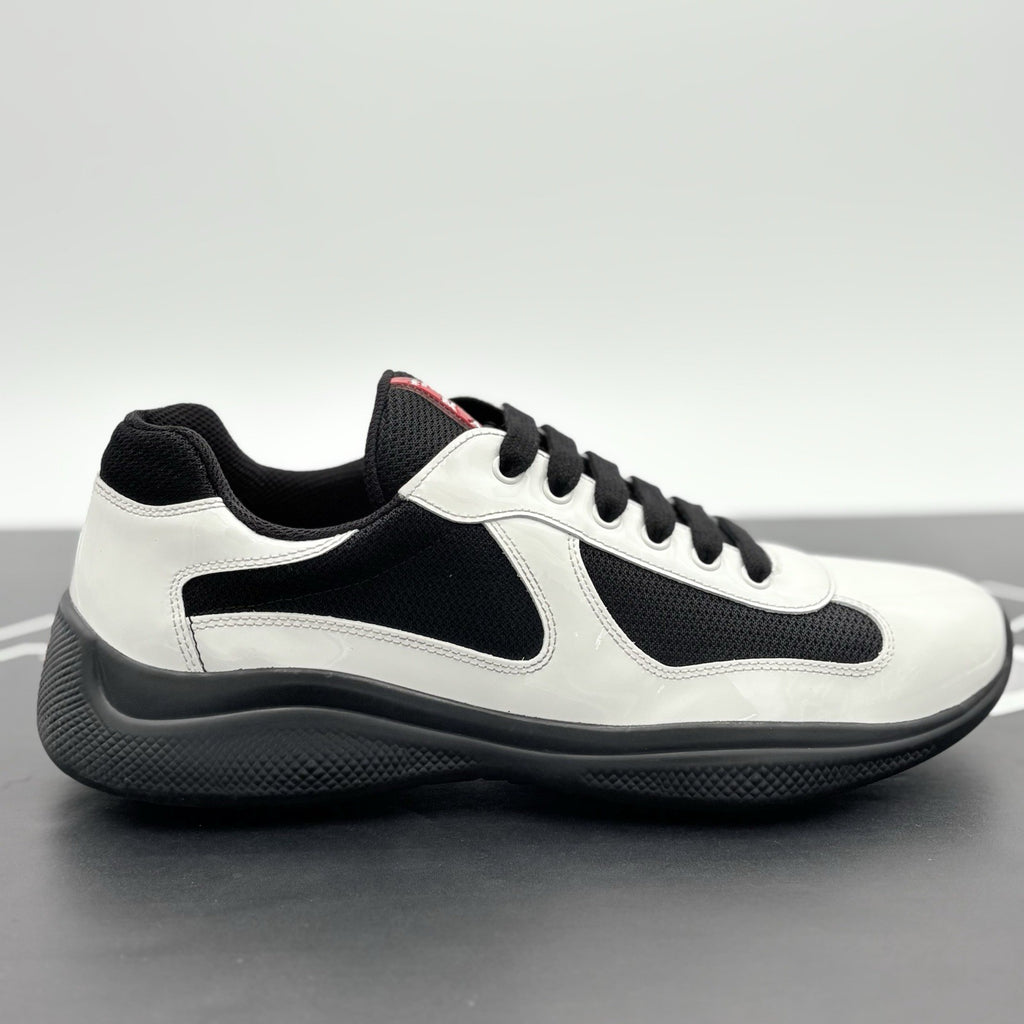 Size 8.5 UK (9.5 US) - Prada Americas Cup ' Black White ' | SUPER CLEAN!