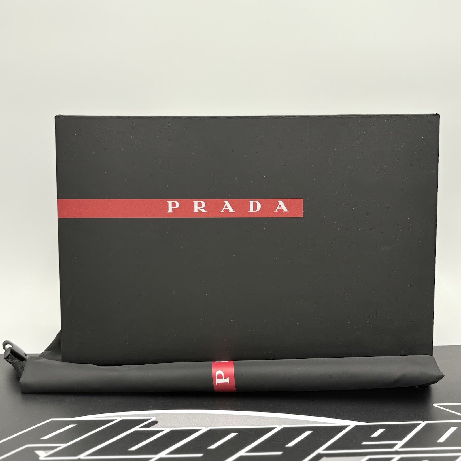 Size 40 (7 US) - Prada America's Cup Soft Rubber ' Black ' | SUPER CLEAN!