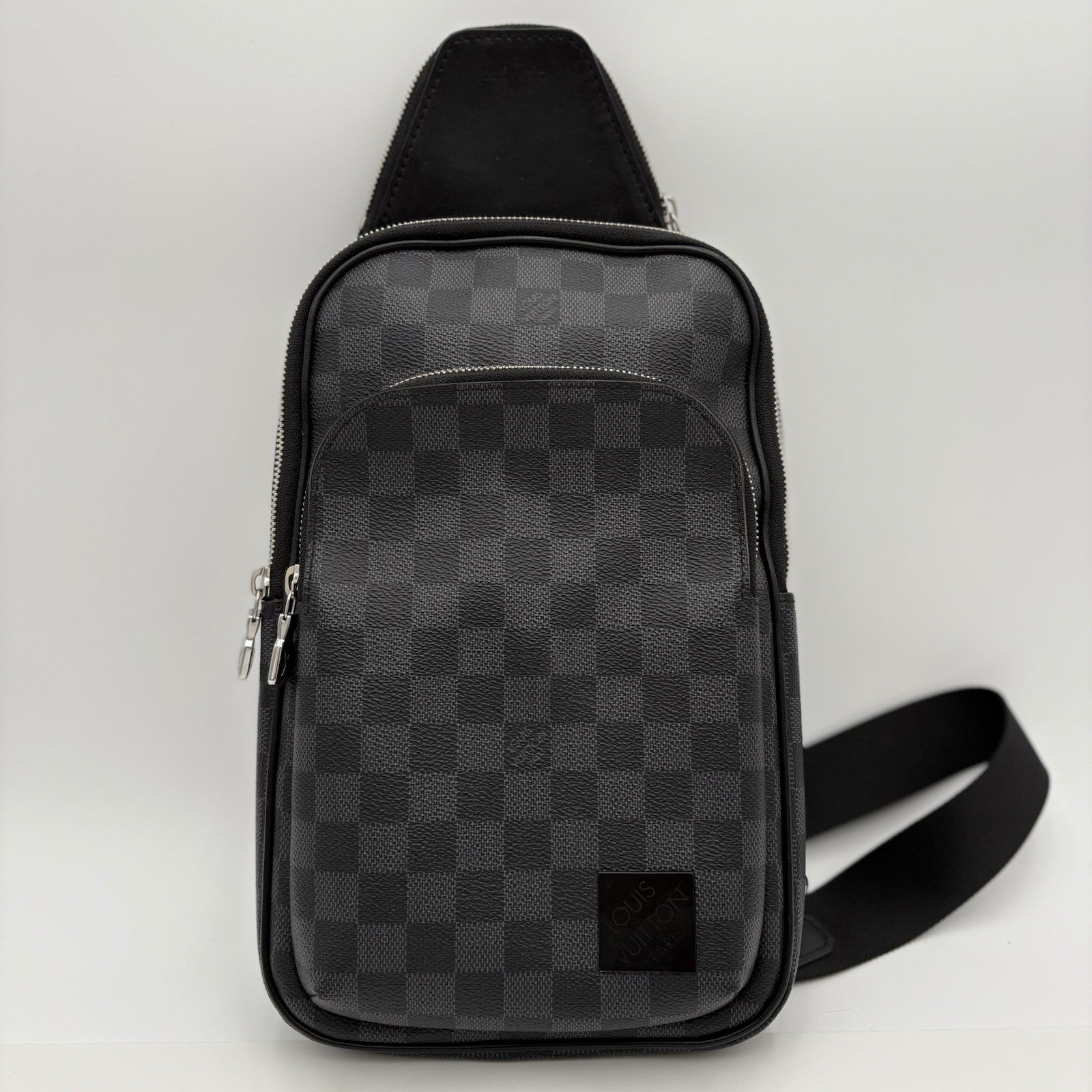 Louis Vuitton Sling Bag Damier Graphite Canvas ' Black ' | SUPER CLEAN!