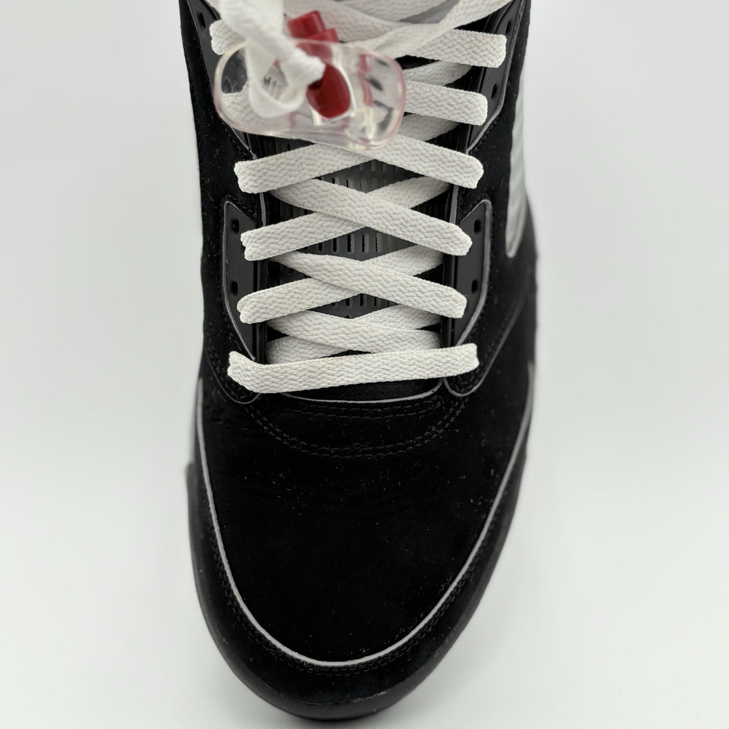 Size 12 - Air Jordan 5 Retro OG ' Black Metallic Reimagined ' | ONLY WORN 3x !