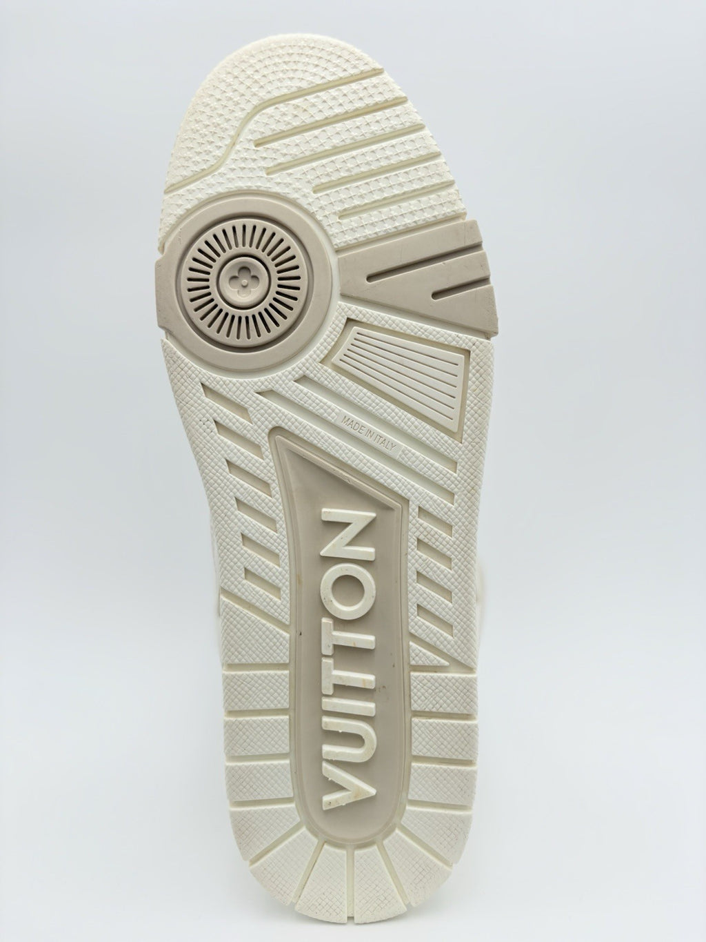 Size 8 LV (9-9.5 US) - Louis Vuitton Skate ' Beige White ' | GREAT COND!