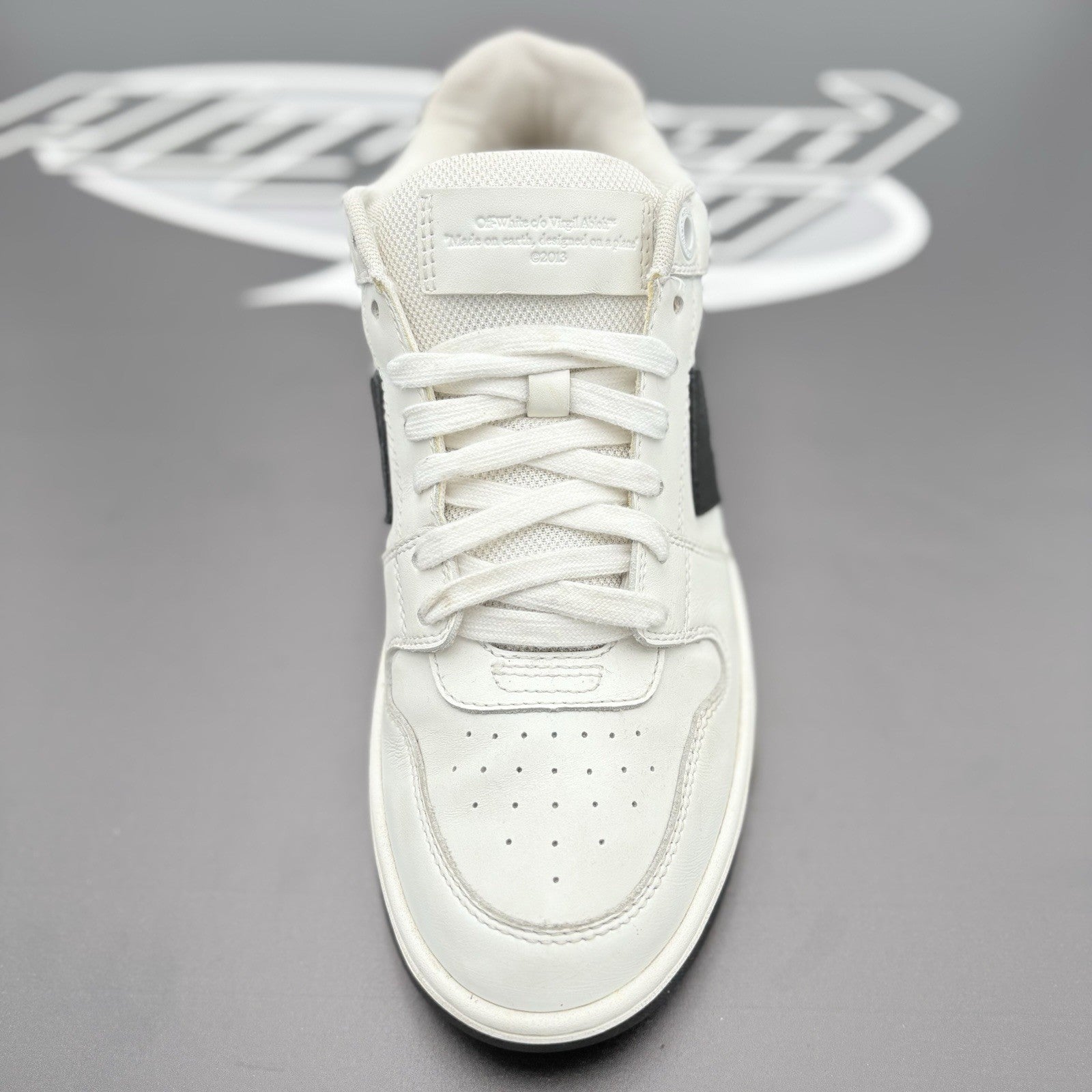 Size 40 (7 US) Off-White Out of Office ' White Black ' | GOOD COND!