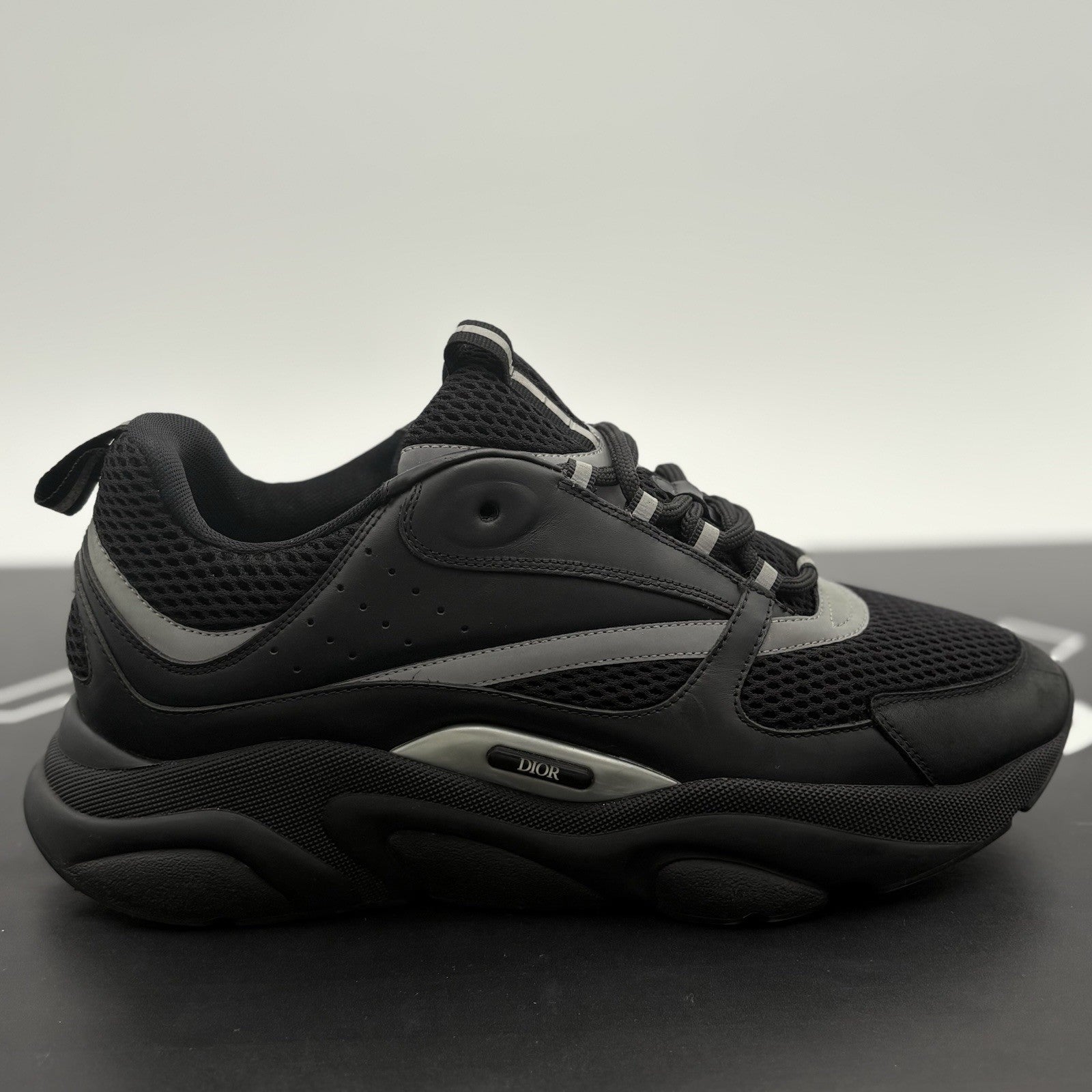 Size 45 (12 US) - Dior B22 Sneaker ' Black ' | SUPER CLEAN!