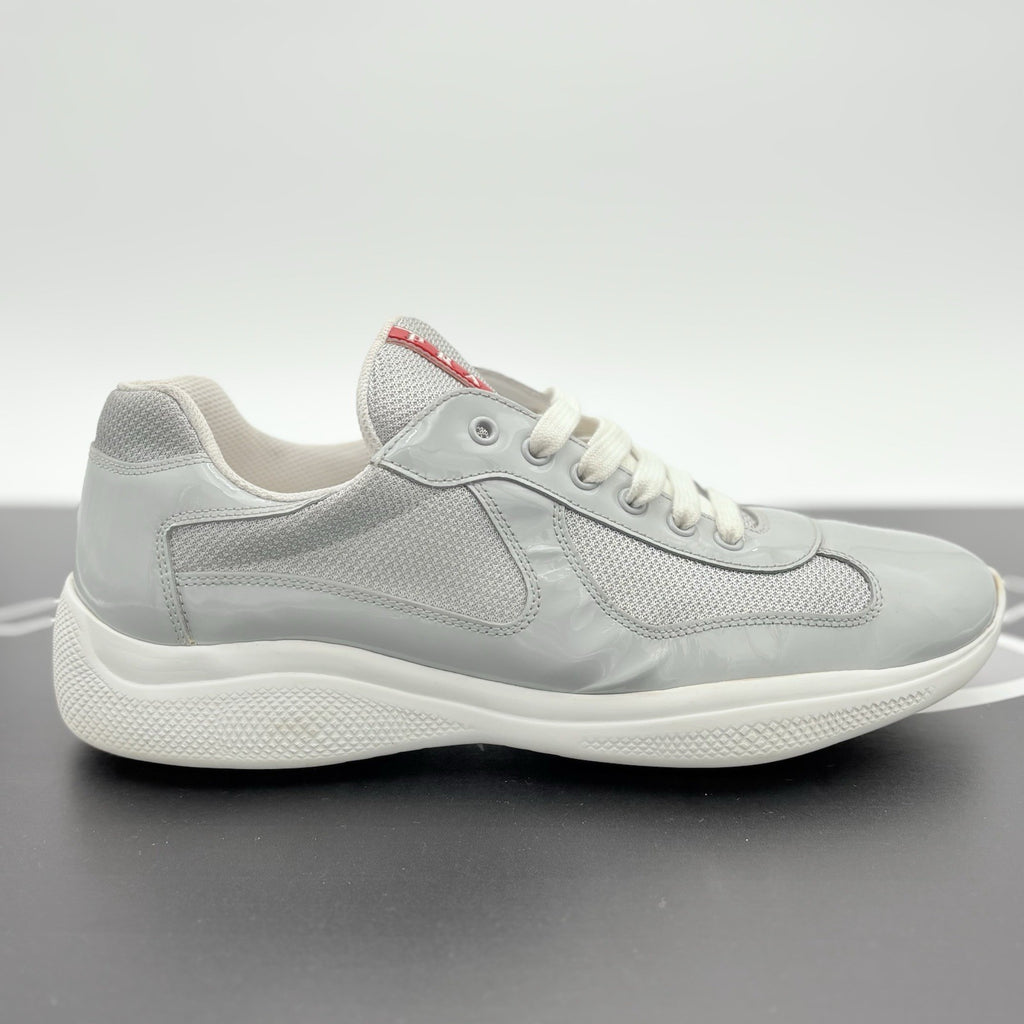 Size 10 UK (11 US) - Prada America Cup ' Grey White ' | GREAT CONDITION!