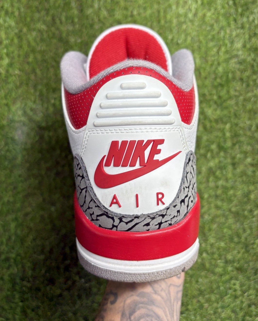 Size 8 - Air Jordan 3 Retro Mid ' Fire Red ' | SUPER CLEAN!