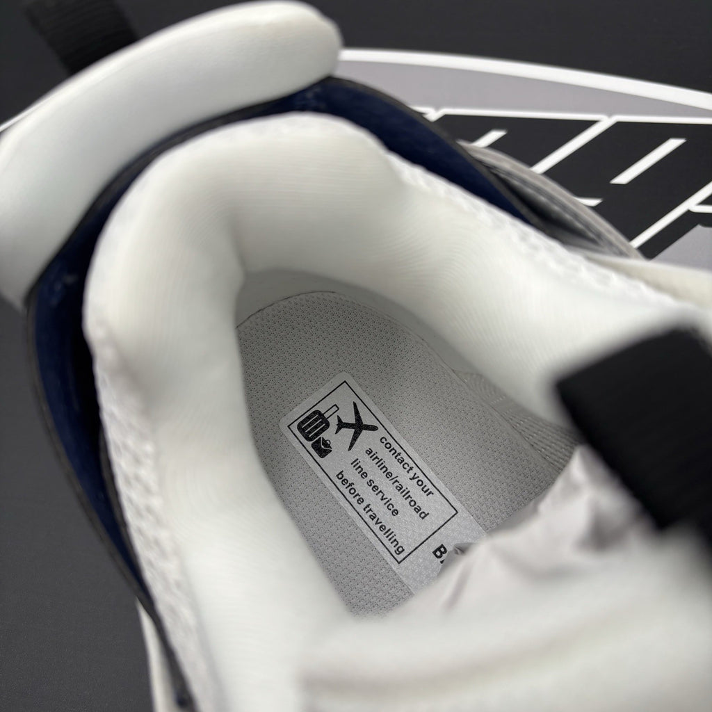 Size 46 (13 US) - Balenciaga Track LED Sneaker ' Silver Navy ' | BRAND NEW!