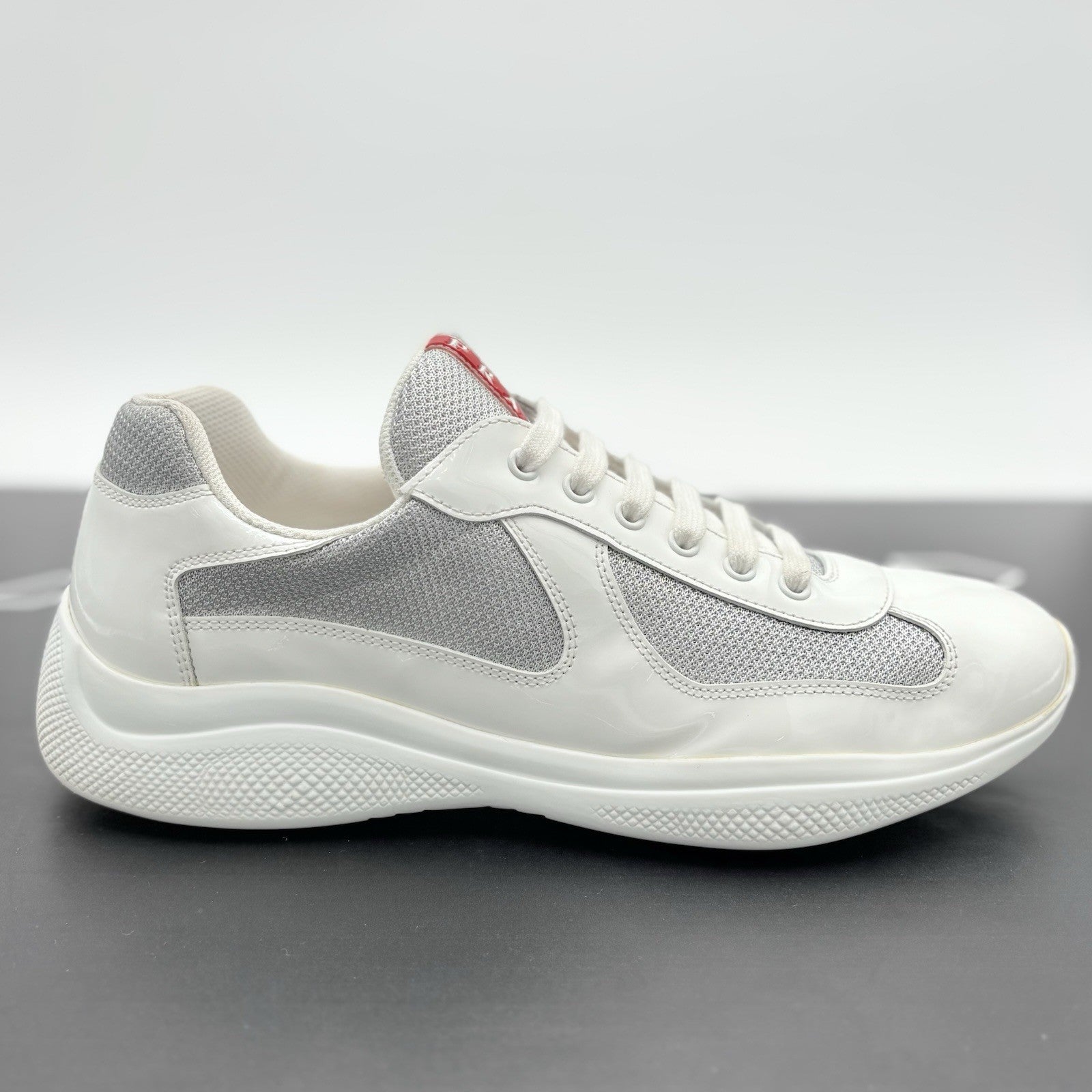 Size 9.5 UK (10.5 US) - Prada Americas Cup ' White ' | GREAT CONDITION!