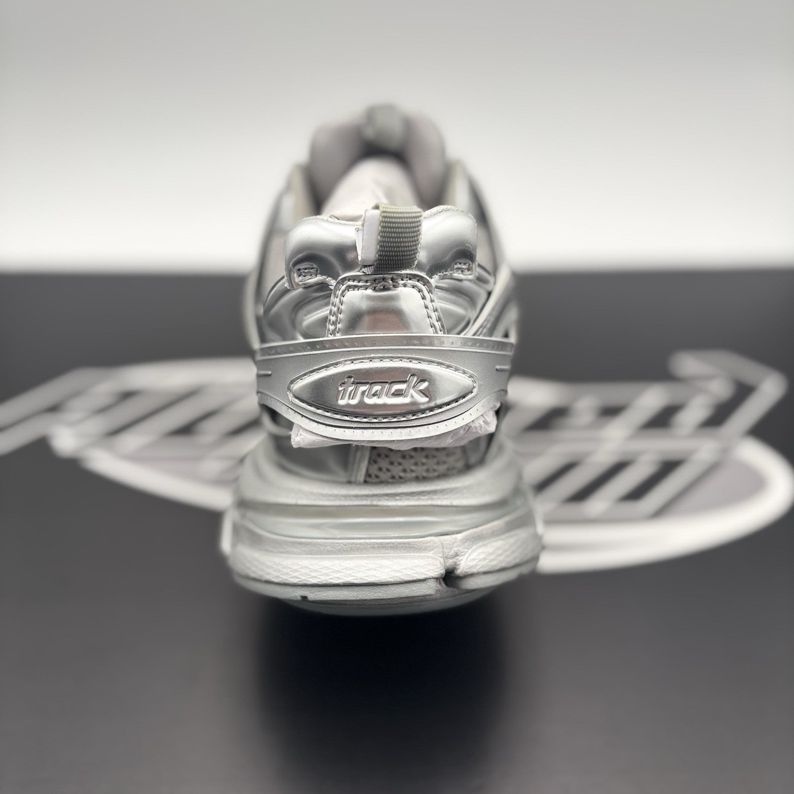 Size 43 EU (10 US) - Balenciaga Track ' Triple Silver ' | BRAND NEW!