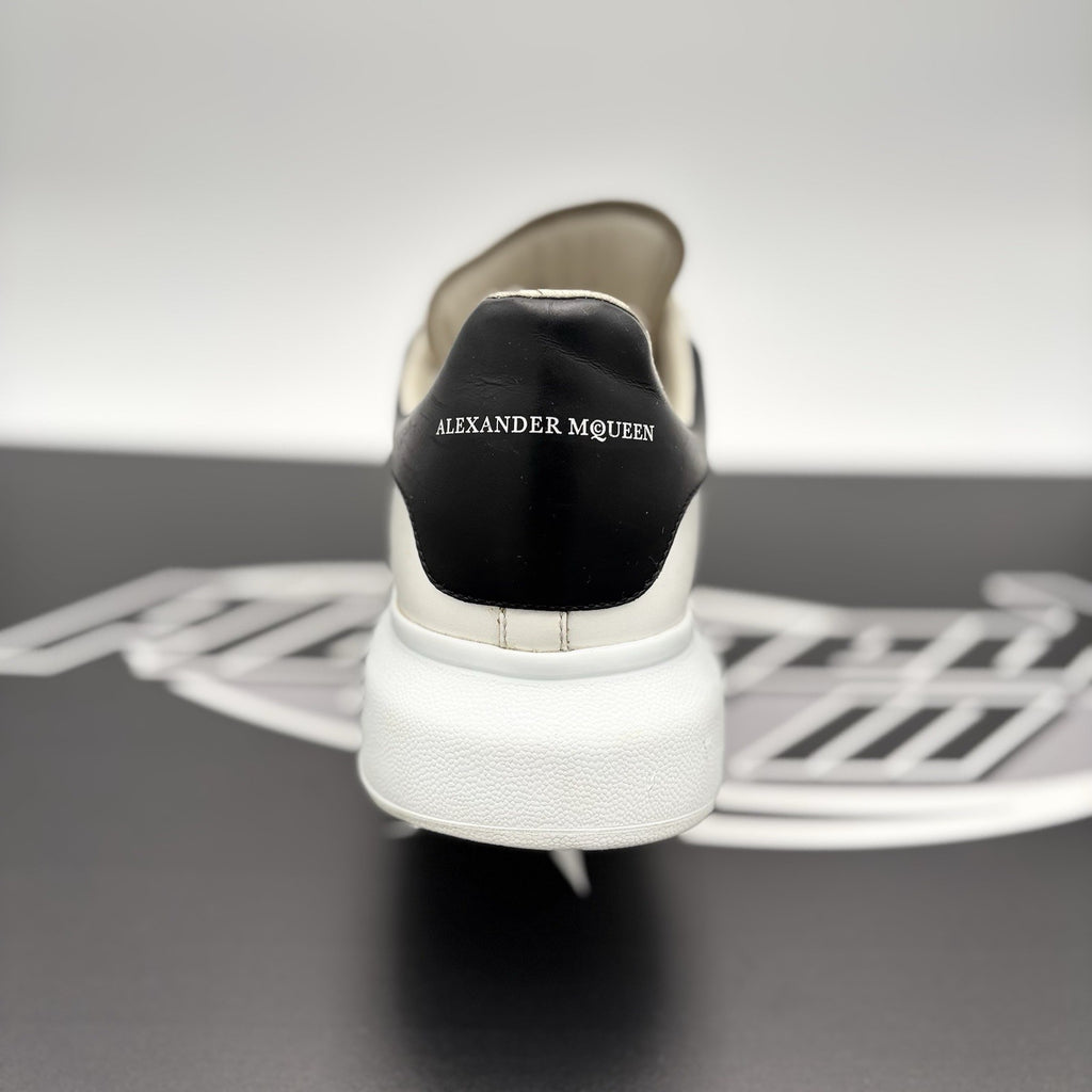 Size 44 (11 US) - Alexander McQueen Front Studded  ' White, Black ' | GREAT!