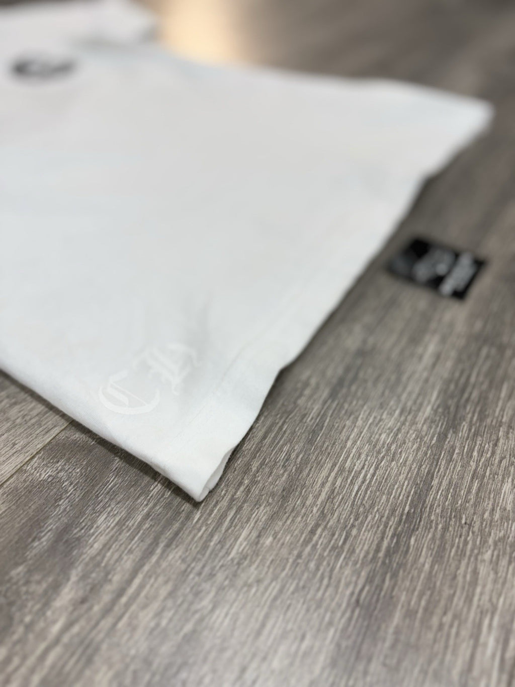 Size Small - Chrome Hearts Plus Cross Short Sleeve T-Shirt ' White ' | GOOD COND