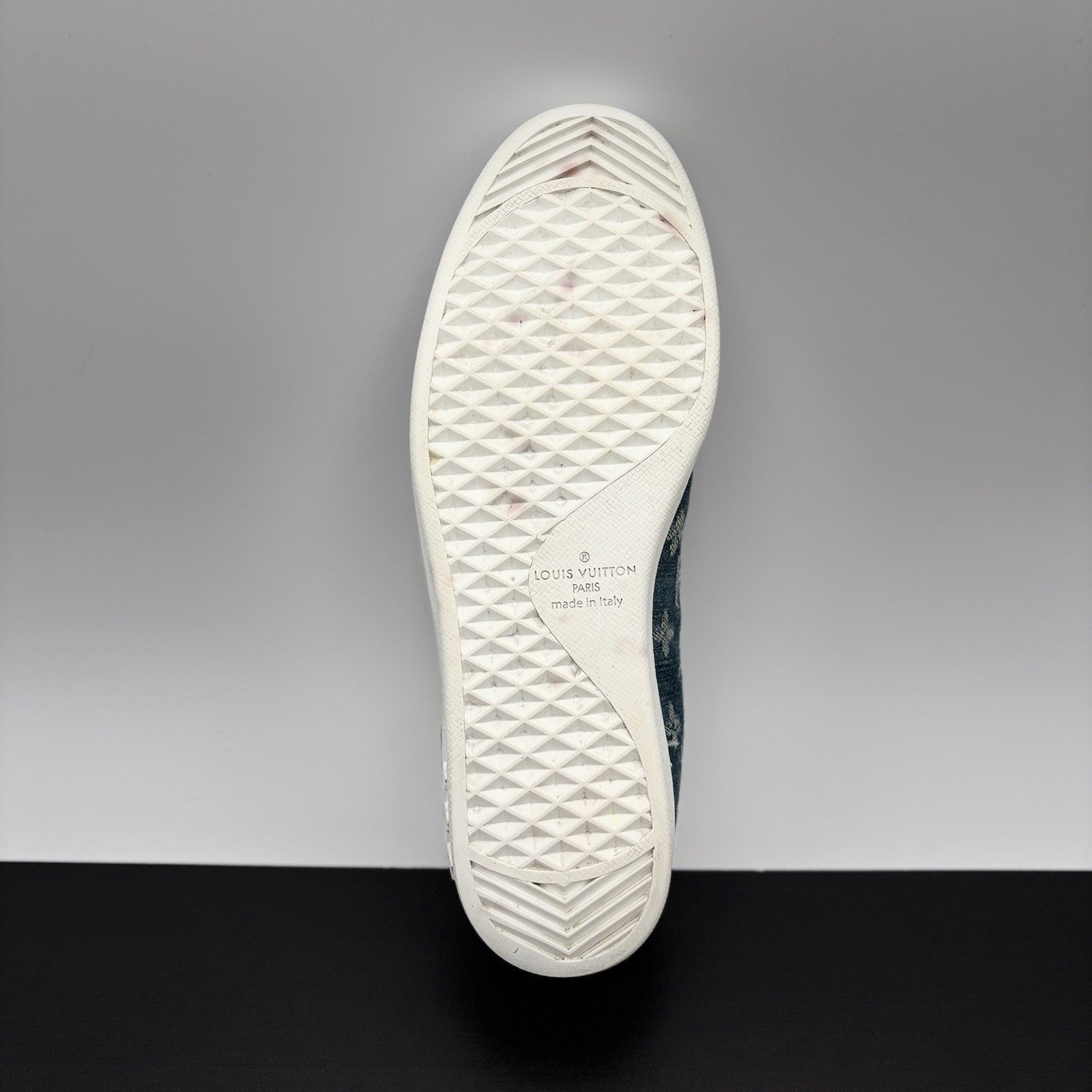 Size 11 LV (12-12.5 US) - Louis Vuitton Luxembourg ‘ Denim Monogram ‘ | GOOD!