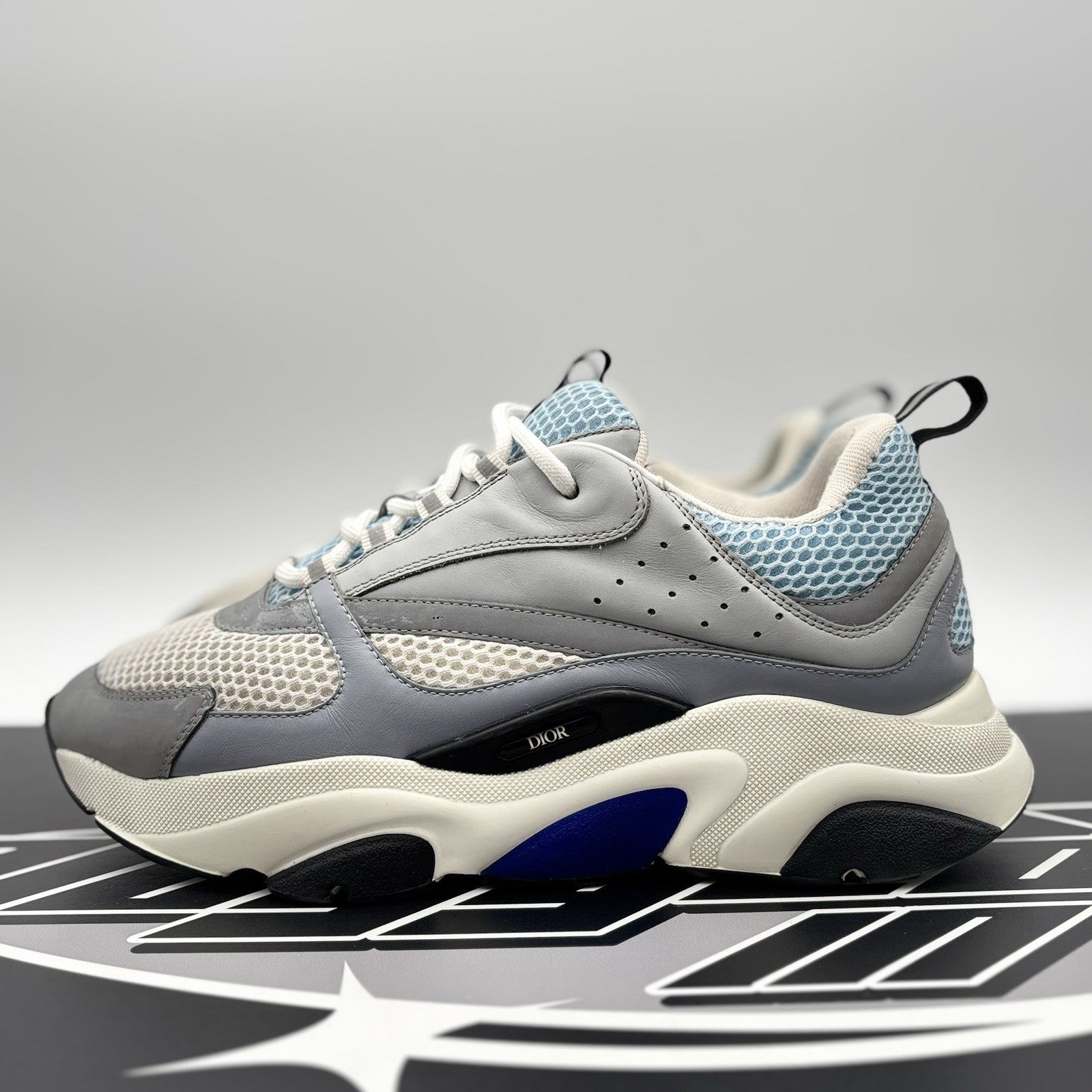 Size 44 (11 US) - Dior B22 Sneaker ' Grey Blue '