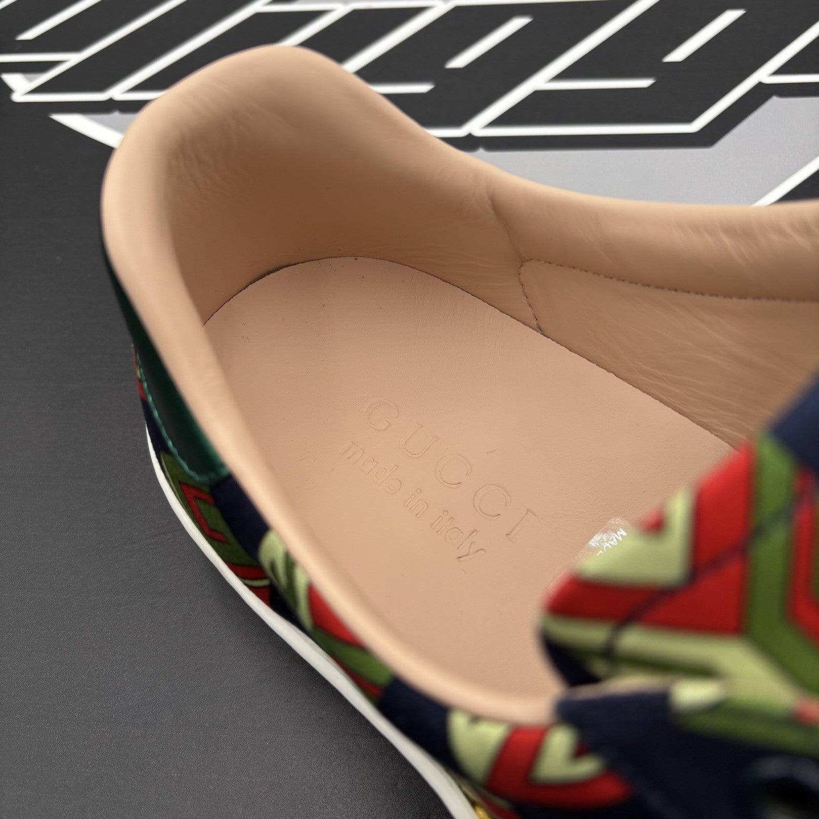 Size 6.5 G (7 US) - Gucci Ace GG Wallpaper | NEW!