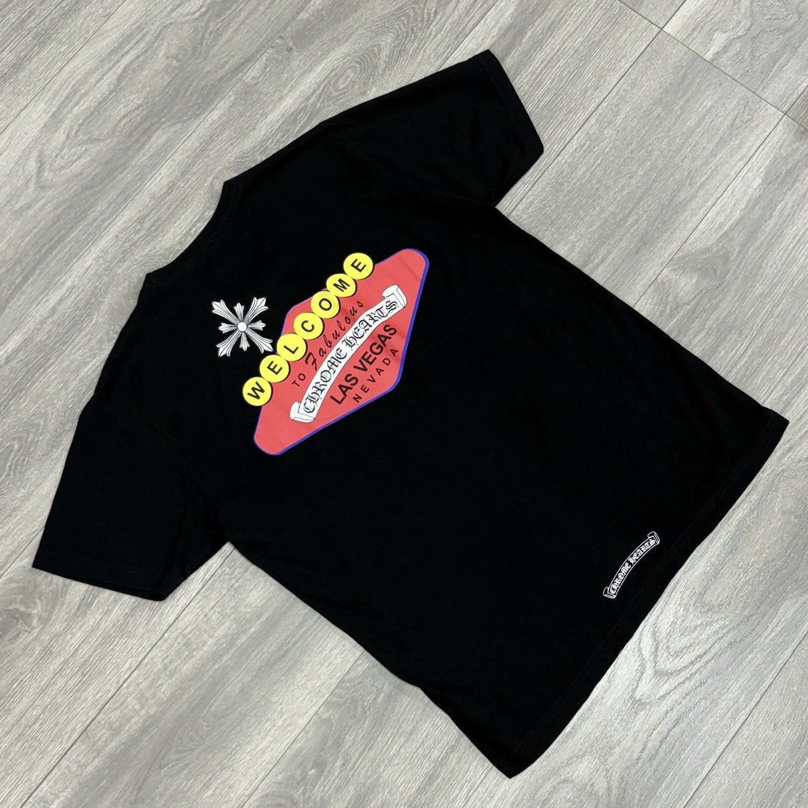 Size L - Chrome Hearts Las Vegas Exclusive T-Shirt ' Black ' | WORN ONCE!