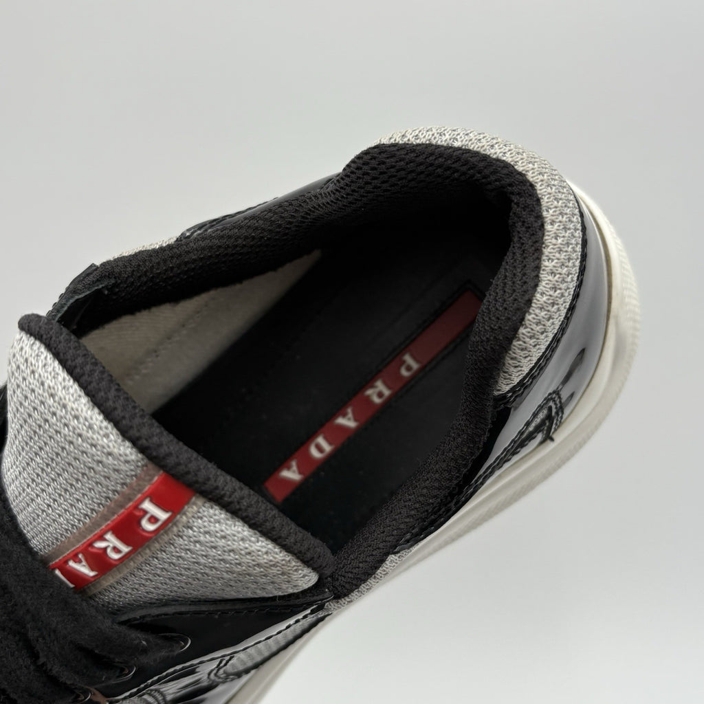 Size 6 UK (7 US) - Prada Americas Cup ' Black Grey ' | GREAT CONDITION!
