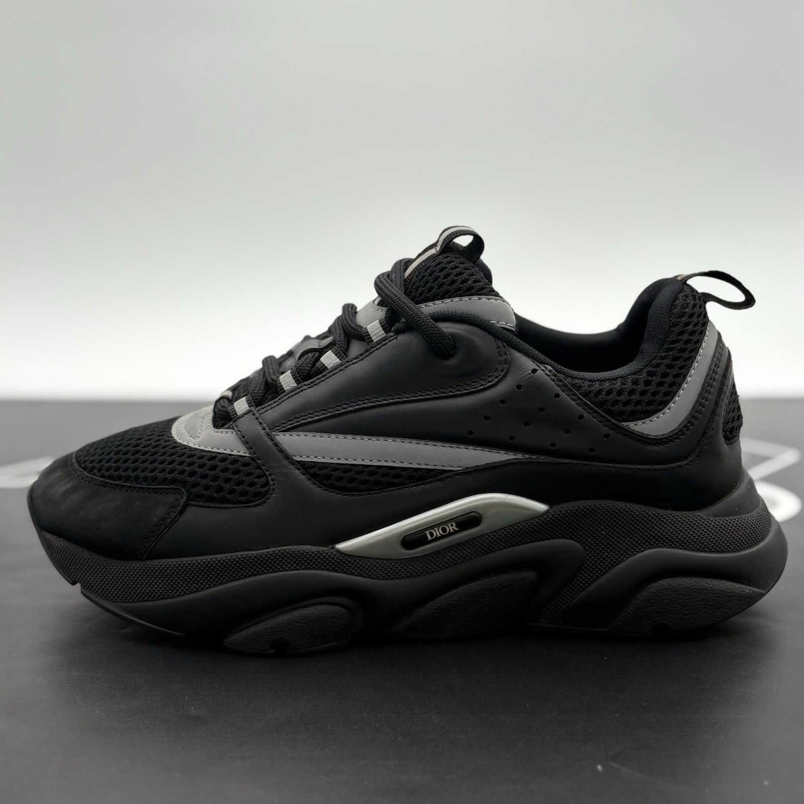 Size 42 (9 US) - Dior B22 Reflective ' Black ' | SUPER CLEAN!