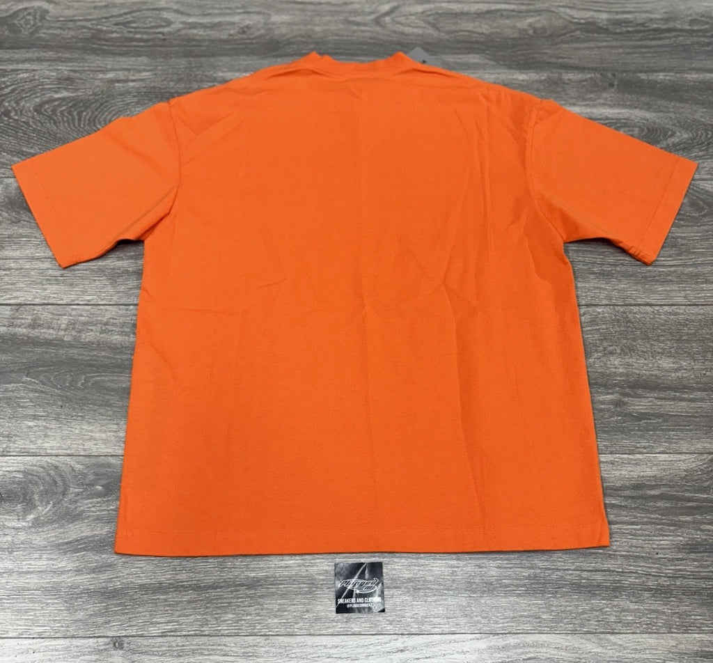 Size XXS - Balenciaga Casual T-Shirt ' Fluorescent Orange ' | NEW!