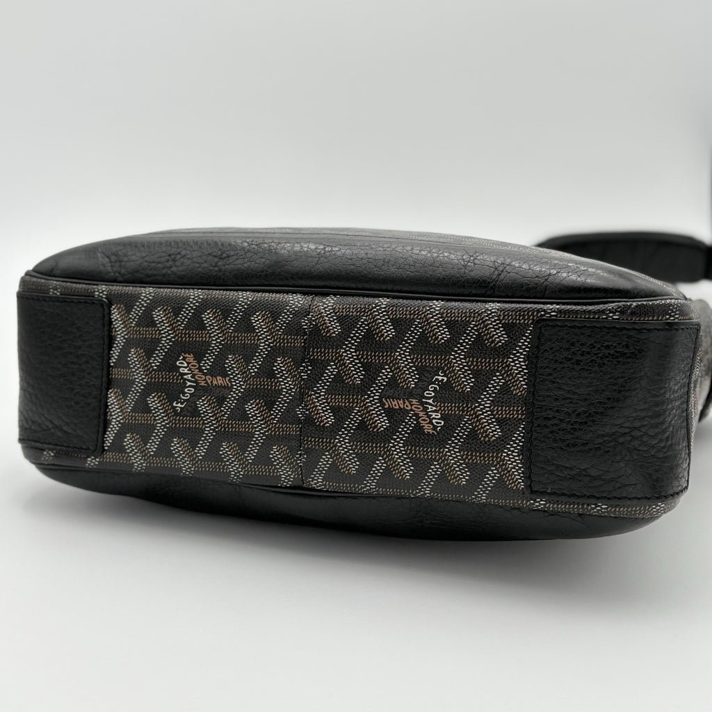 Goyard Messenger Grand Bleu Bag ' Black Brown ' | GREAT CONDITION!