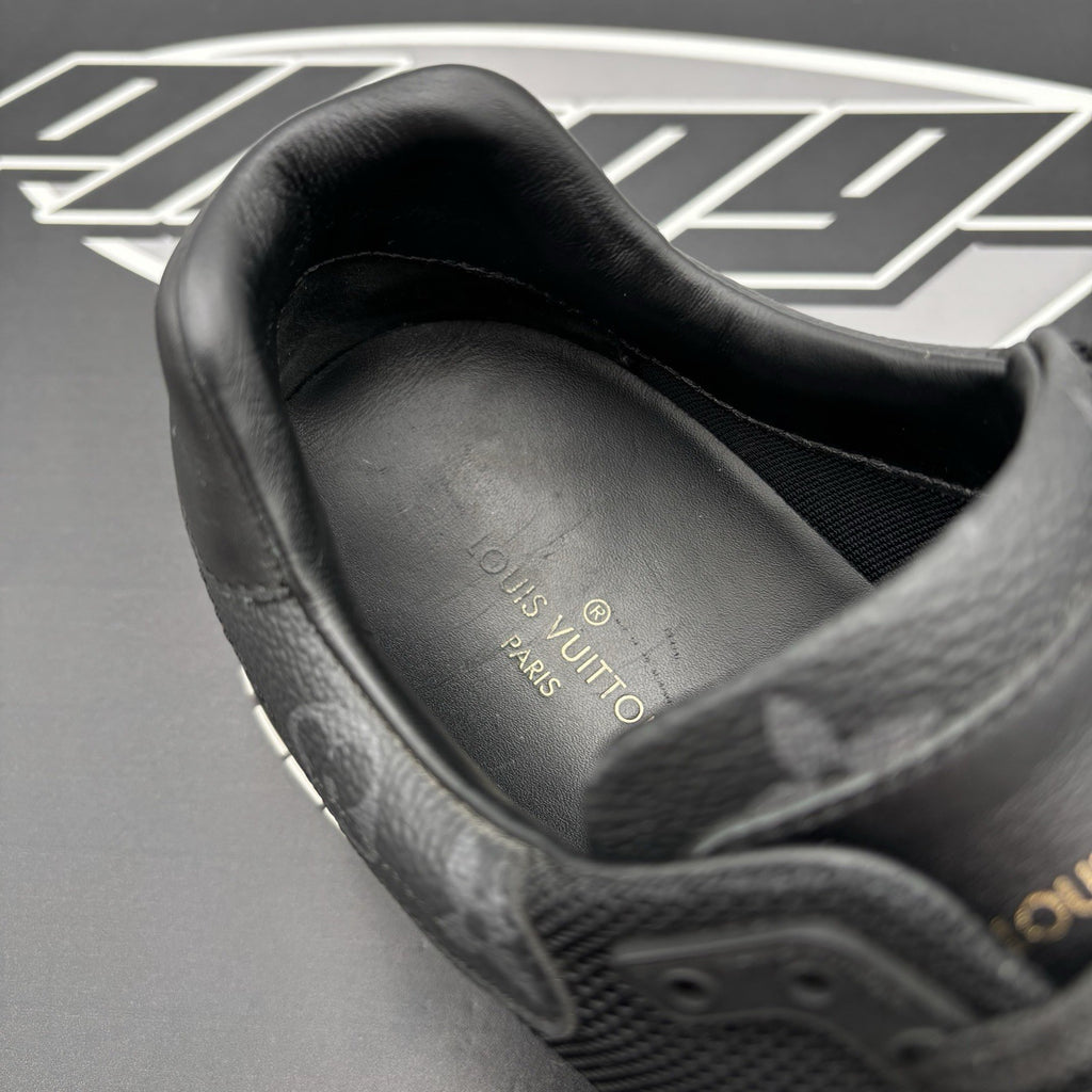 Size 7.5 LV (8.5-9 US) Louis Vuitton Run Away Sneaker ' Black White ' | GOOD!