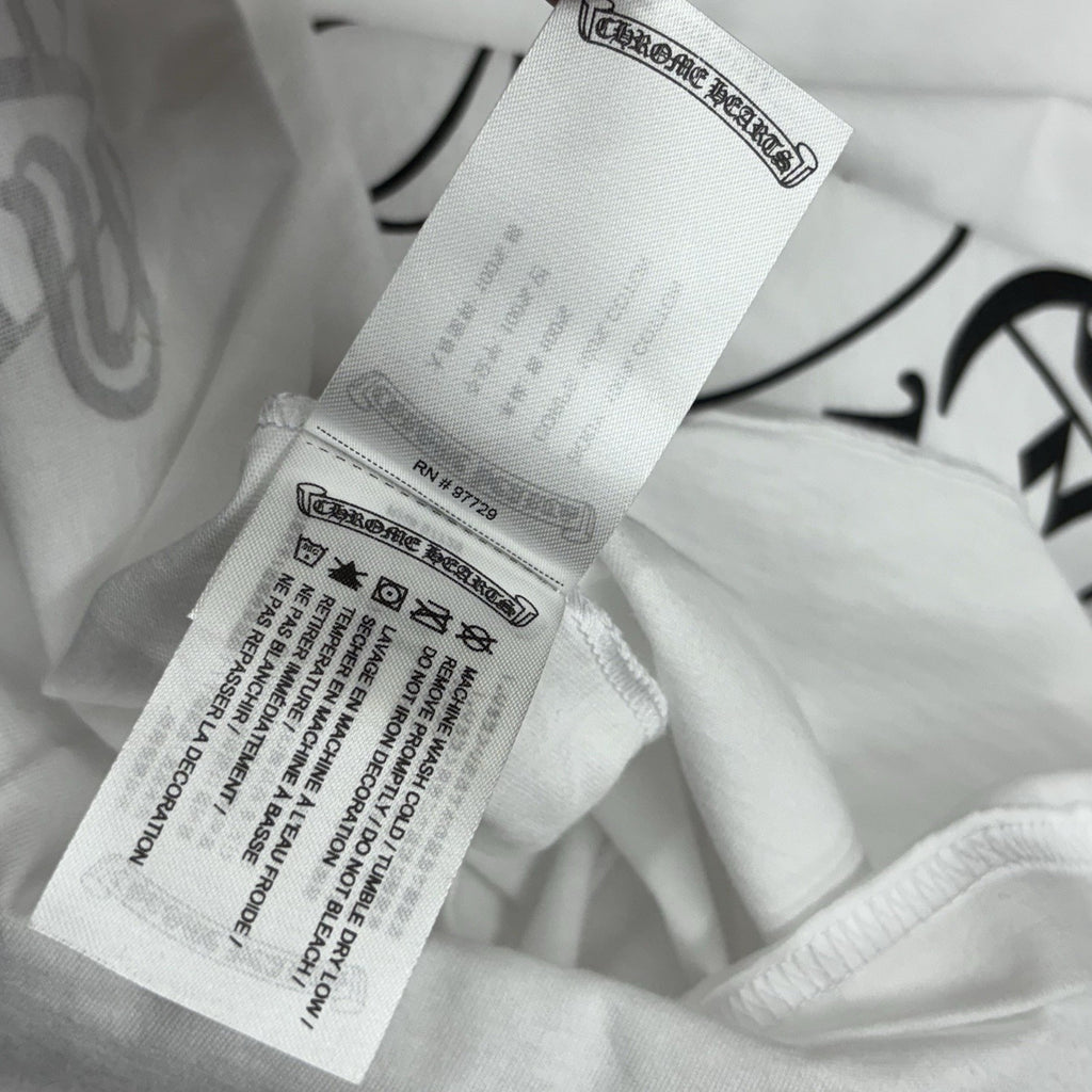 Size M - Chrome Hearts Las Vegas Horseshoe Logo T-Shirt ' White ' | BRAND NEW