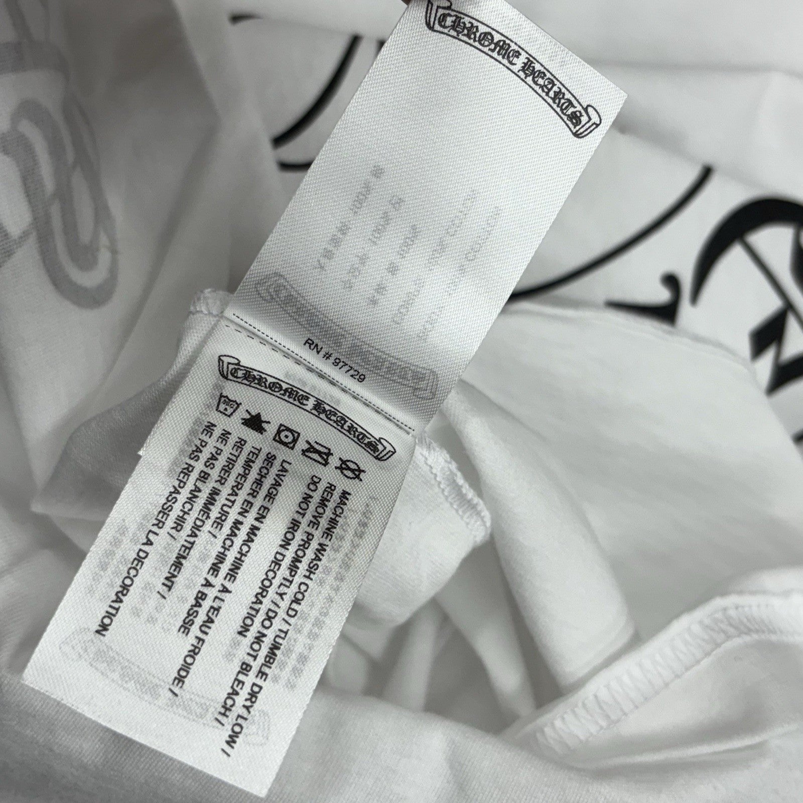 Size M - Chrome Hearts Las Vegas Horseshoe Logo T-Shirt ' White ' | BRAND NEW