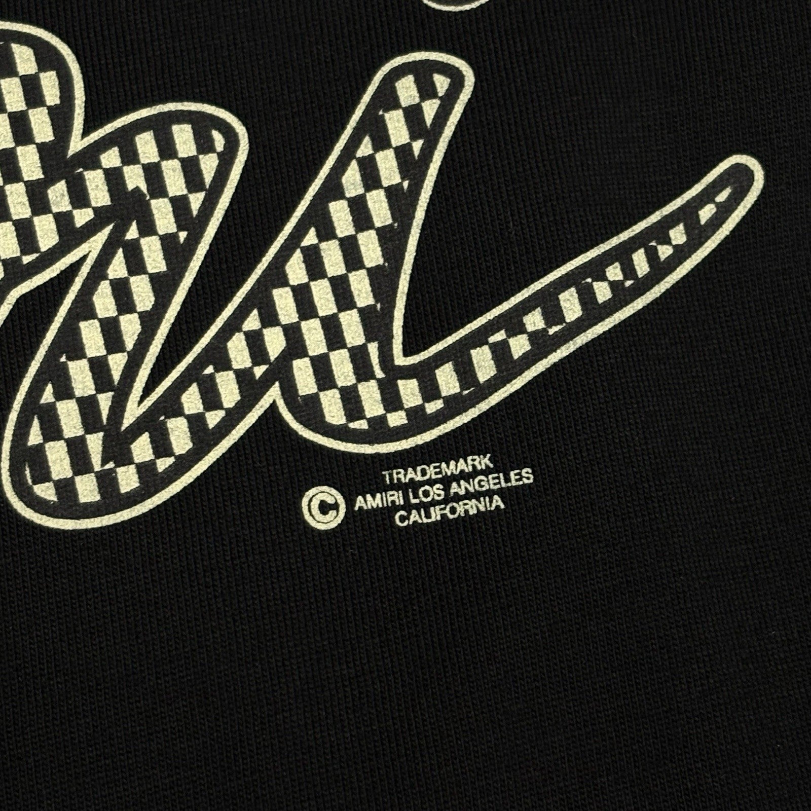 Size XL - Amiri Script Logo T-Shirt ' Black ' | 100% AUTHENTIC!