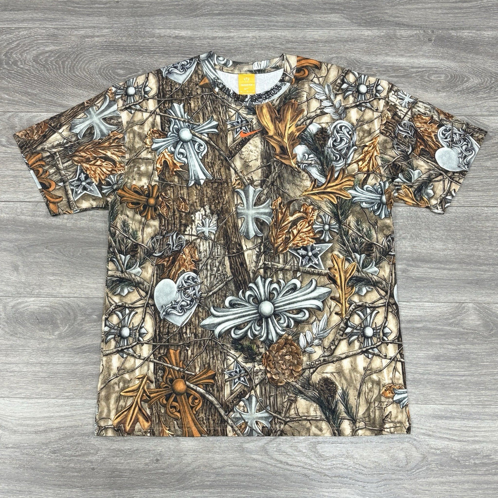 Size M - Chrome Hearts x Nike Nocta Realtree Horseshoe Logo T-Shirt  | BRAND NEW