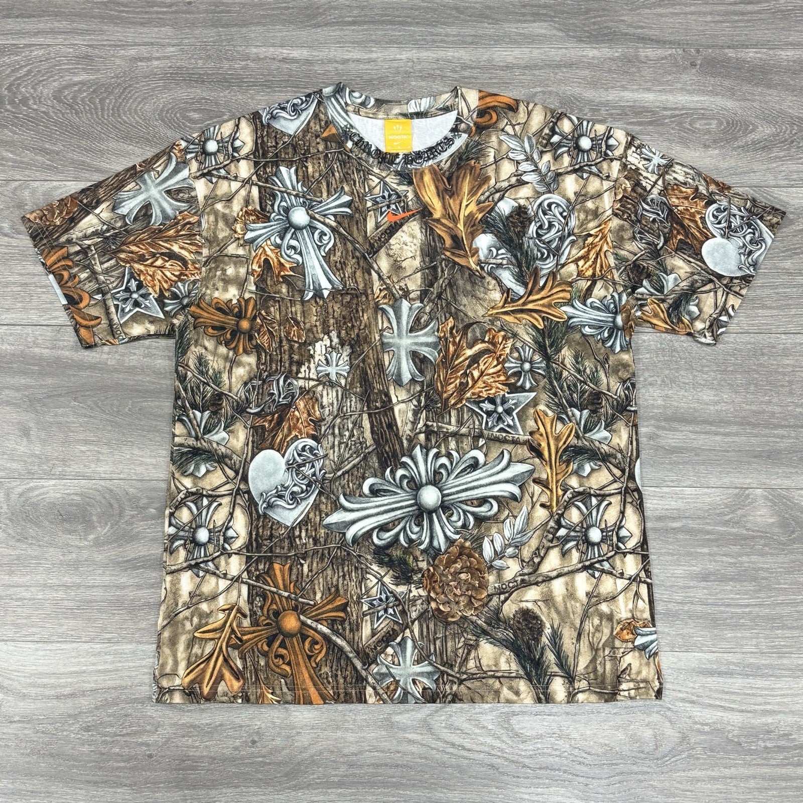 Size M - Chrome Hearts x Nike Nocta Realtree Horseshoe Logo T-Shirt  | BRAND NEW