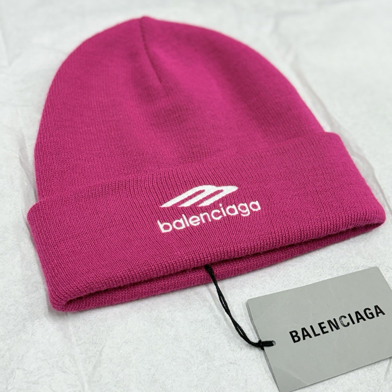 Balenciaga Sport Icon Beanie ' Pink ' | BRAND NEW!