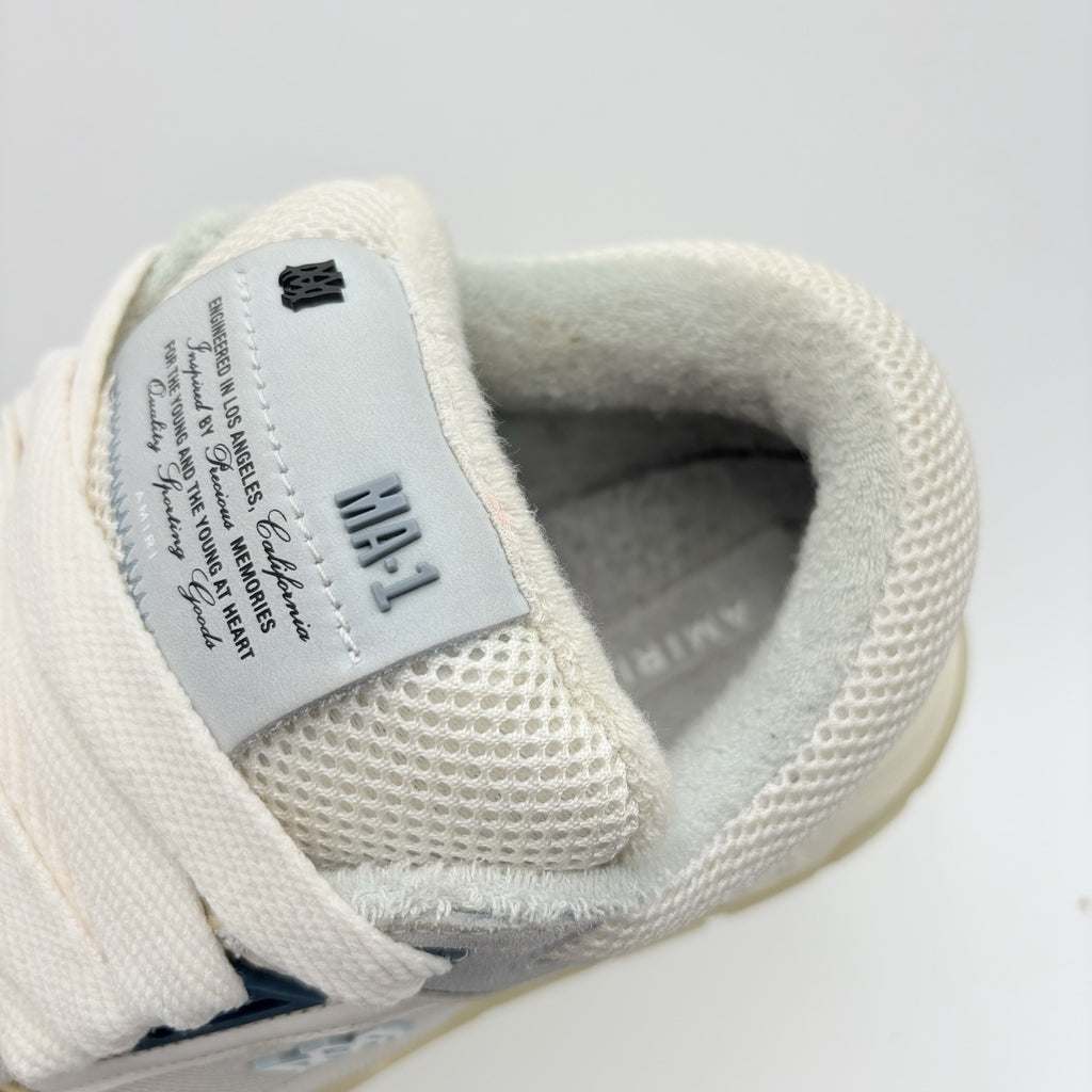 Size 44 (11 US) Amiri MA-1 ' White Blue ' | GOOD CONDITION!
