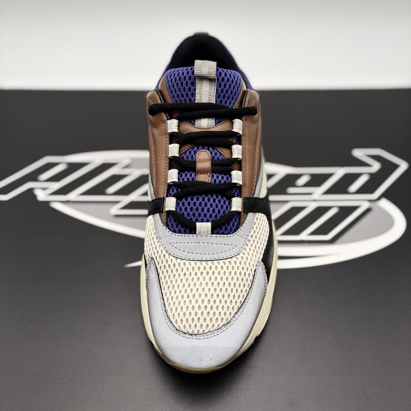 Size 45 (US 12) - Dior B22 Sneaker ' Coffee Violet ' | GOOD CONDITION!