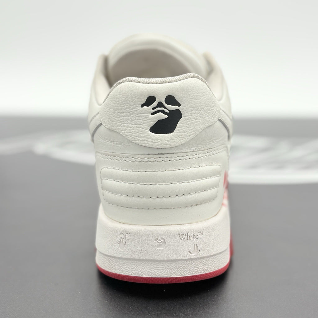 Size 40 (7 US) Off-White Out of Office “For Walking” ' White Red ' | GREAT COND!