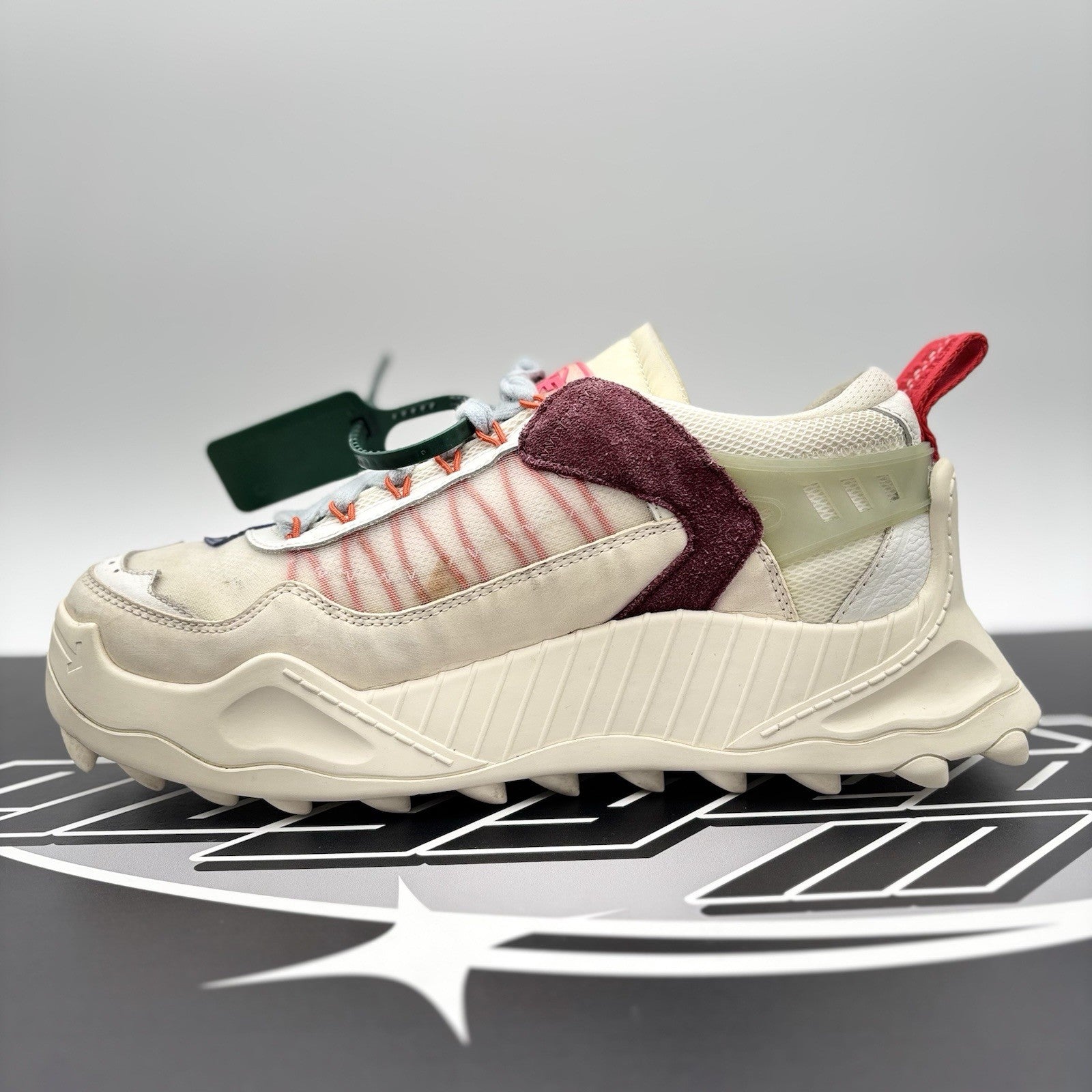 Size 43 (10 US) Off-White Odsy-1000 ' White Multi ' | GREAT CONDITION!