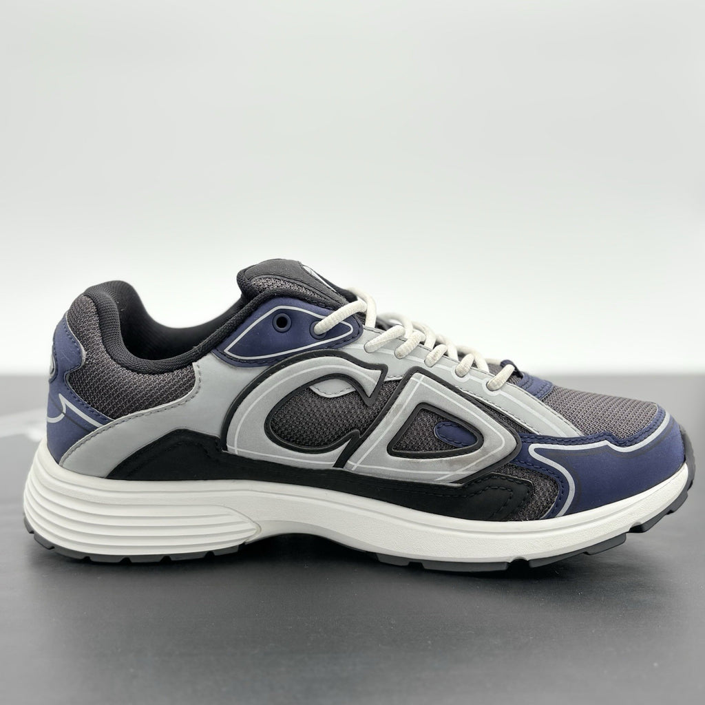 Size 42 (9 US) - Dior B30 Reflective Sneaker ' Blue Grey Black ' | SUPER CLEAN!