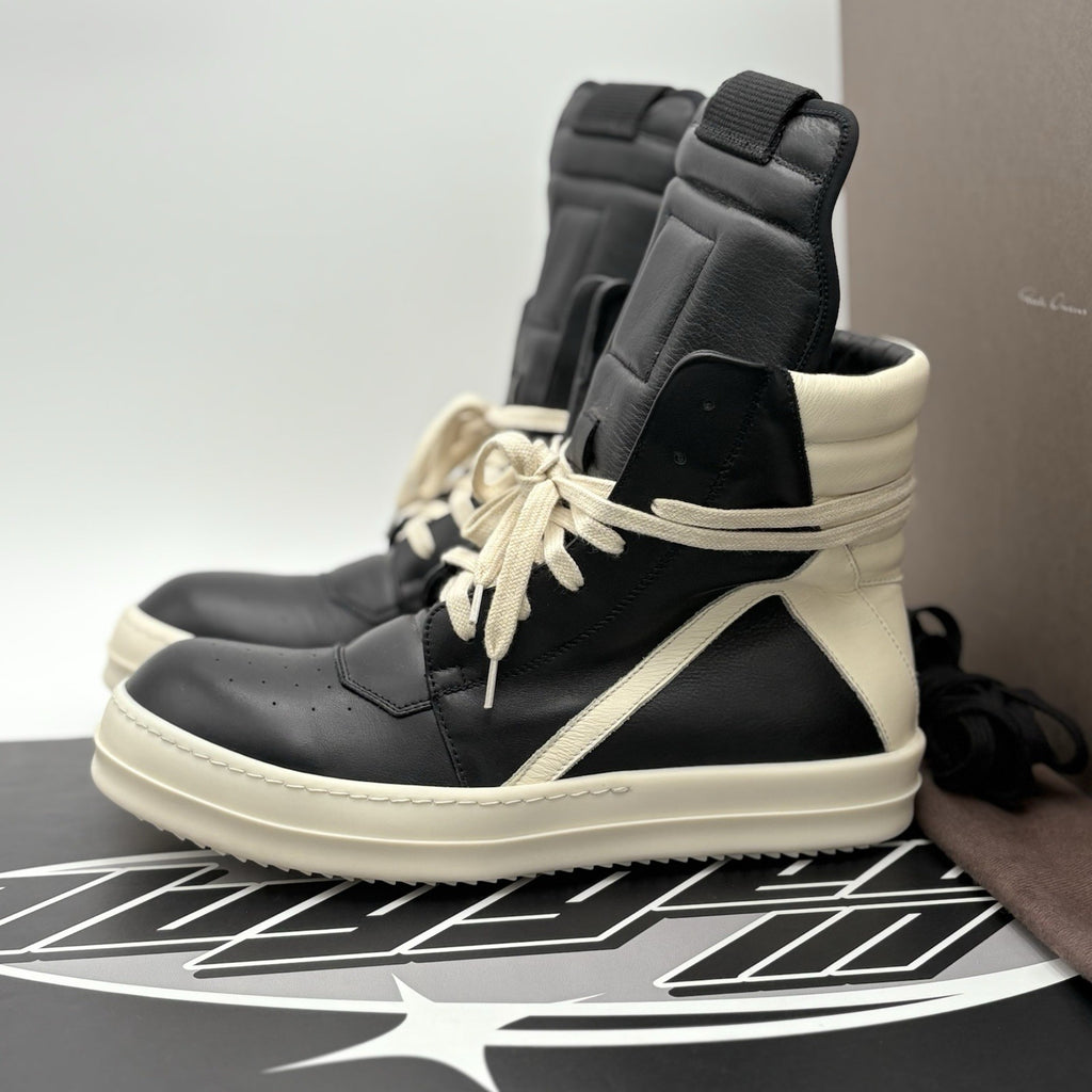 Size 41 (8 US) Rick Owens Geobasket Leather High Top | SUPER CLEAN!