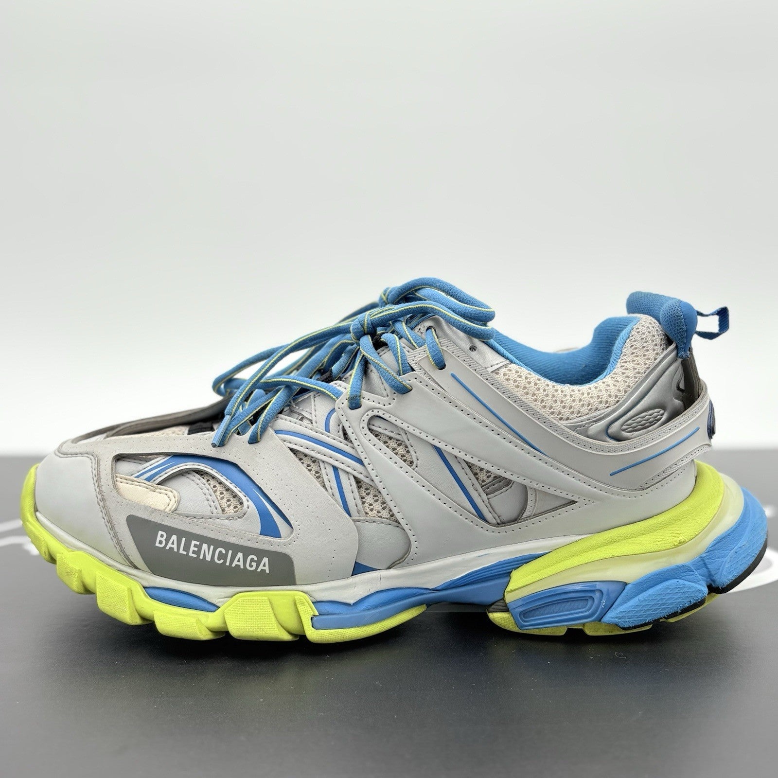 Size 43 (10 US) - Balenciaga Track Sneaker ' Grey Blue ' | GOOD CONDITION!