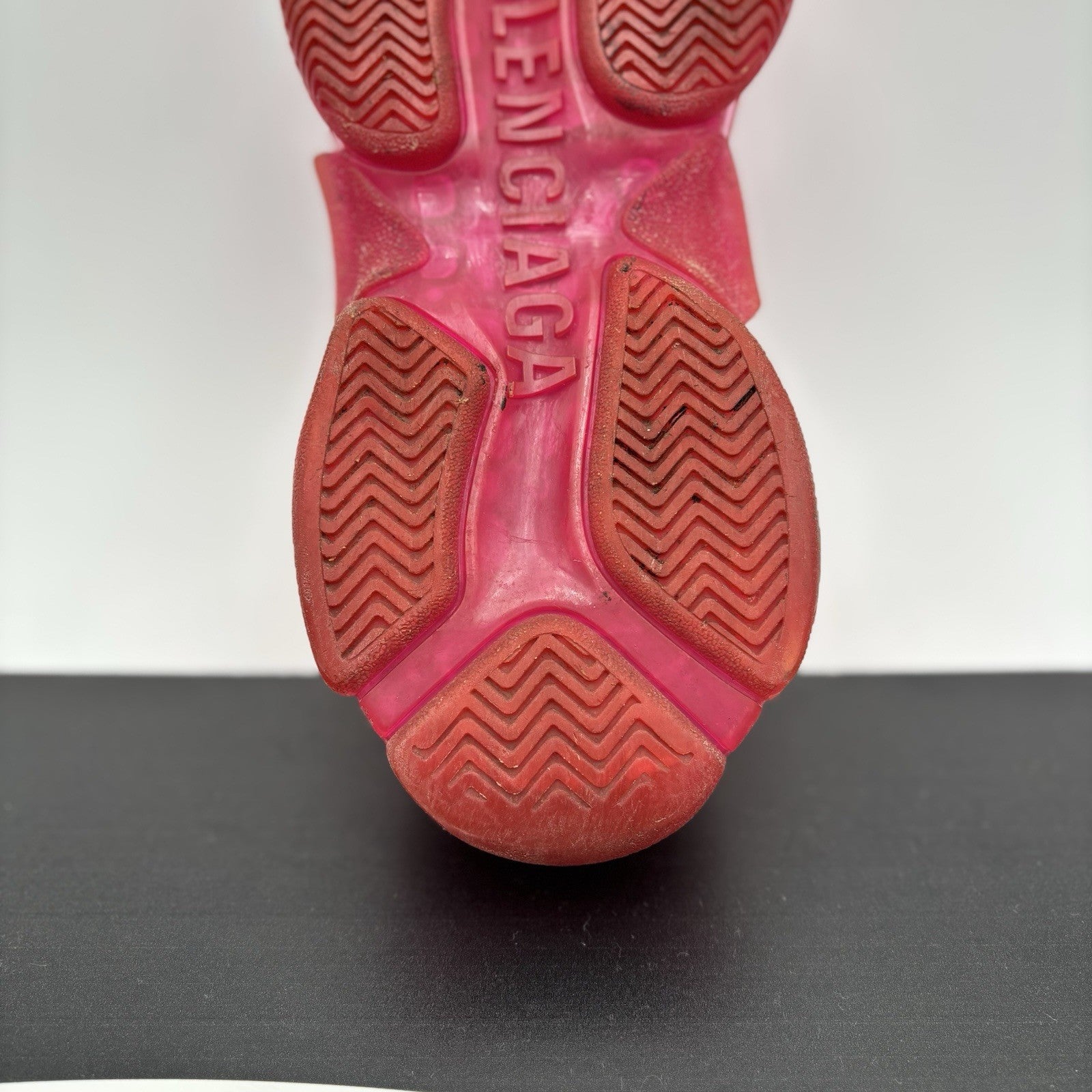 Size 41 (8 US) - Balenciaga Triple S ' Hot Pink ' | GOOD CONDITION!