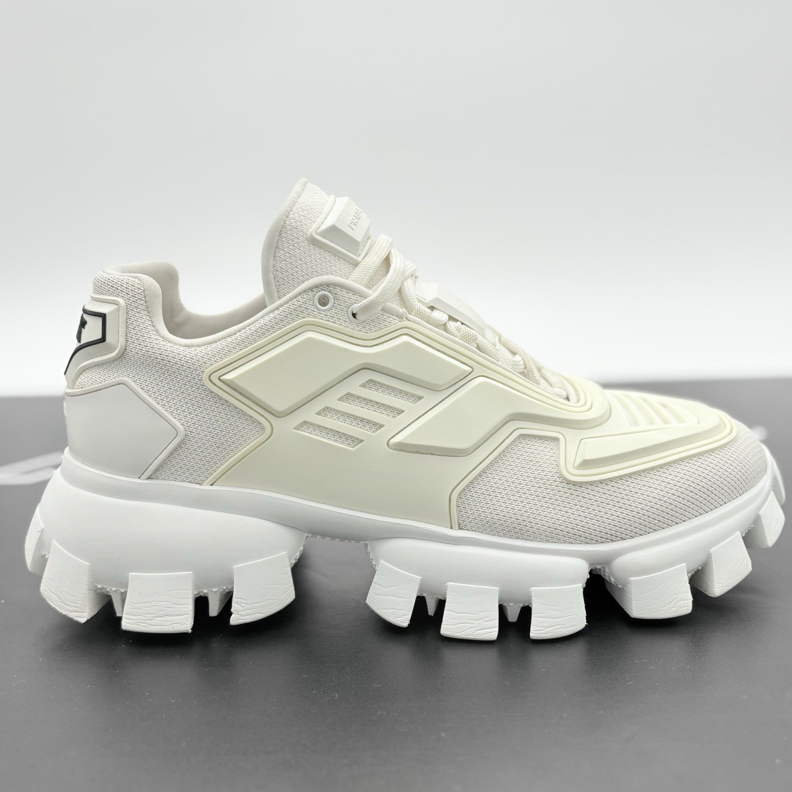 Size 8 UK (9 US) - Prada Cloudbust Thunder ' White ' | GREAT CONDITION!