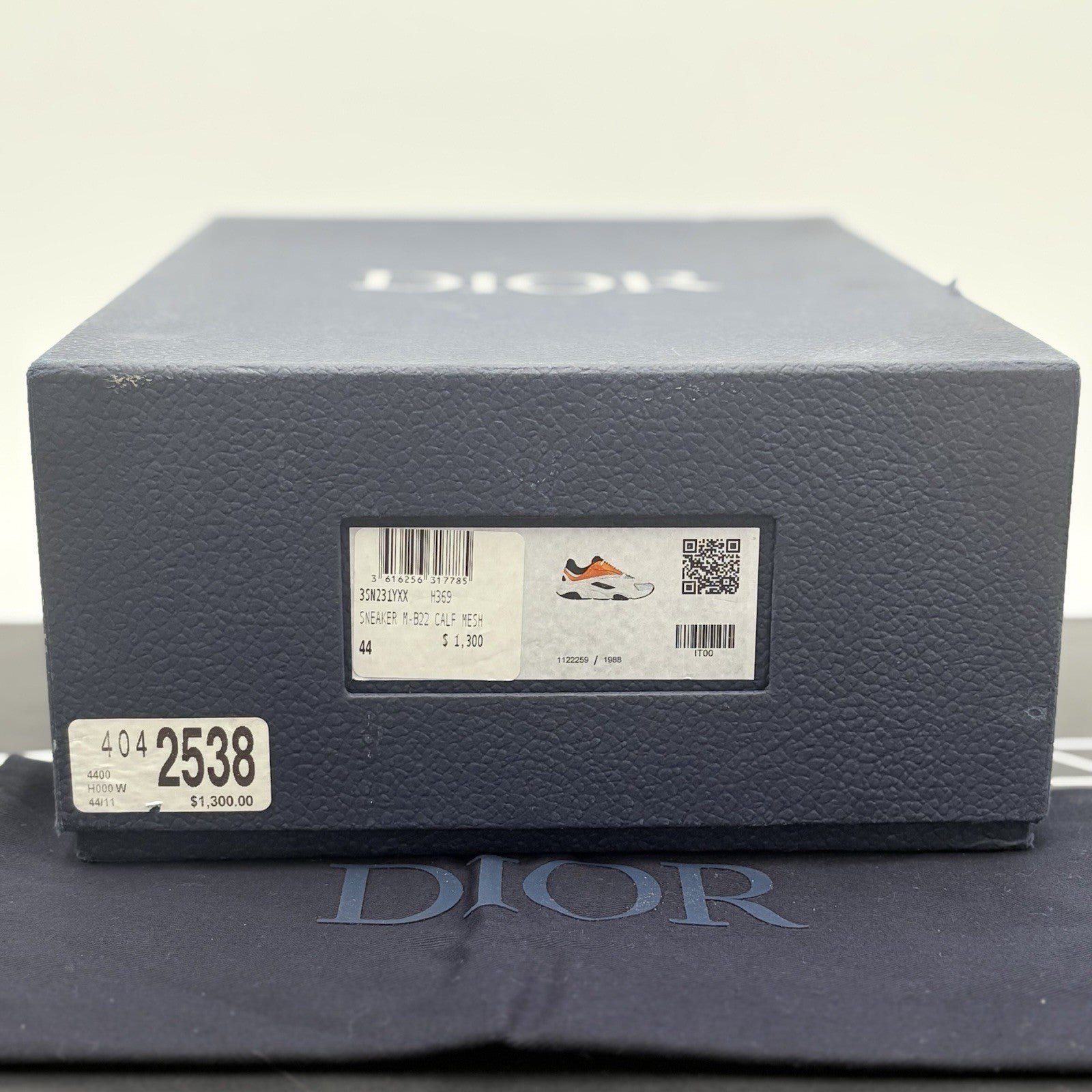 Size 44 (11 US) - Dior B22 ' Orange ' | SUPER CLEAN!
