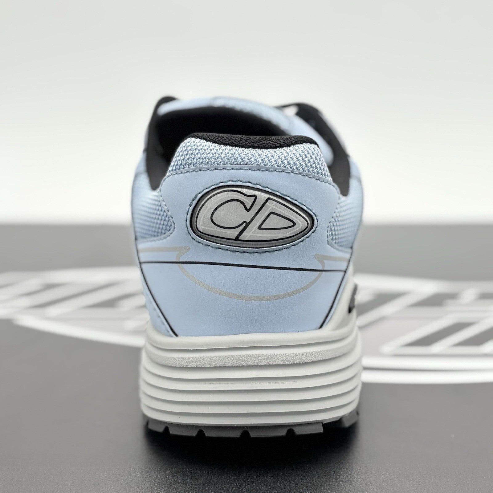 Size 46 (13 US) Dior B30 Reflective Sneaker ' Blue Gray ' | ONLY WORN ONCE!