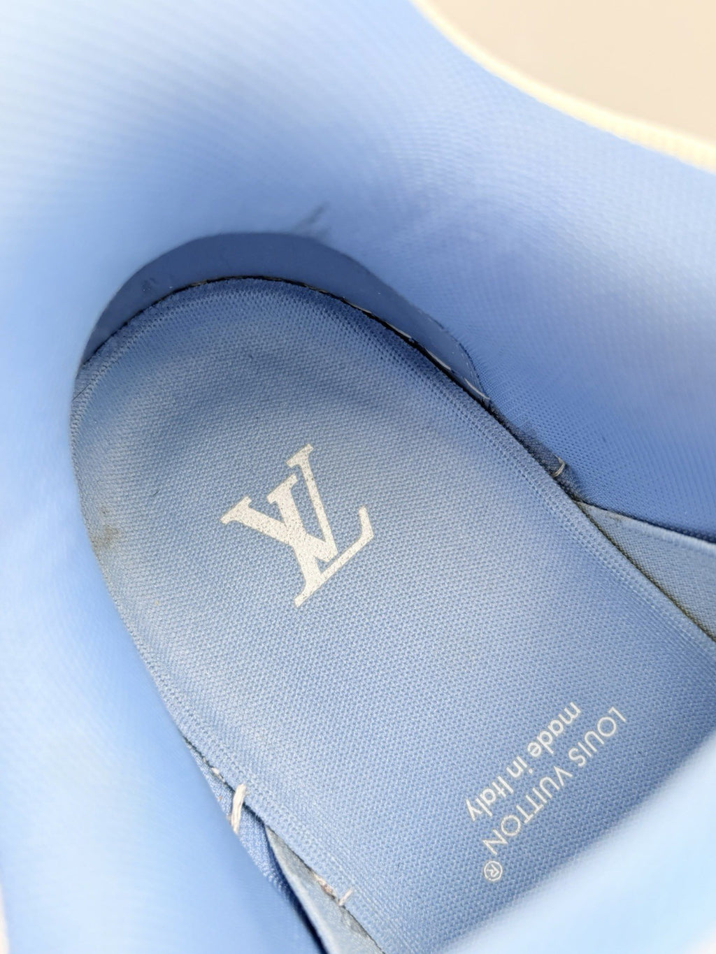 Size 8 LV (9-9.5 US) Louis Vuitton Denim Maxi ' Light Blue ' | SUPER CLEAN!